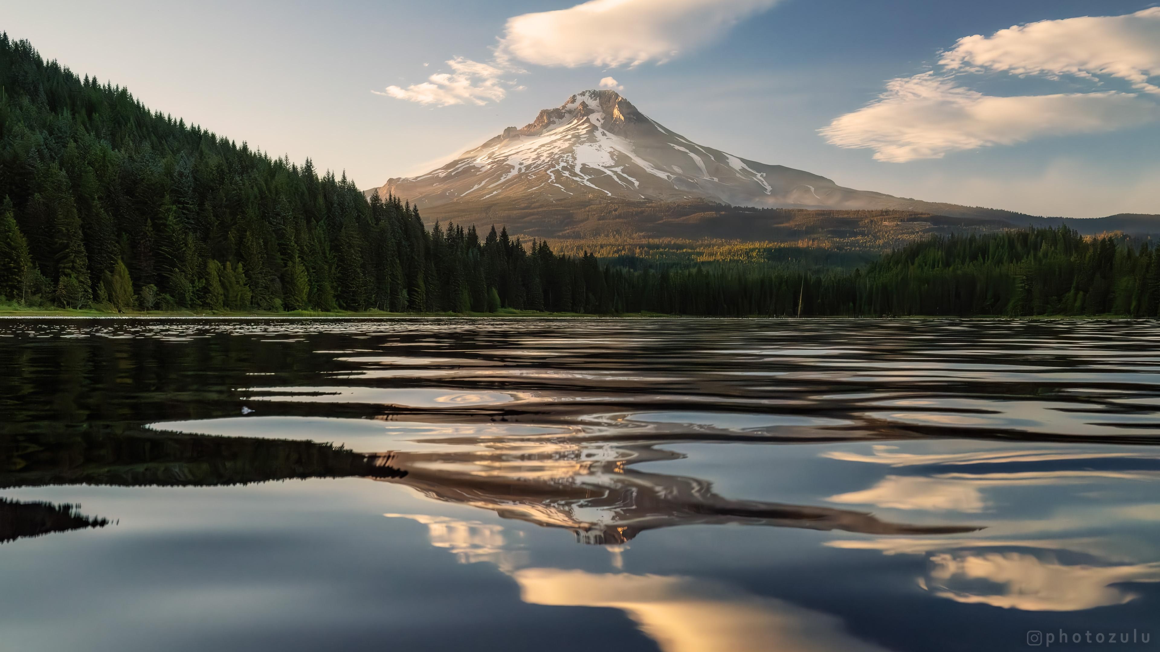 Trillium Reservoir, Nice Wallpaper, 3840x2160 4K Desktop