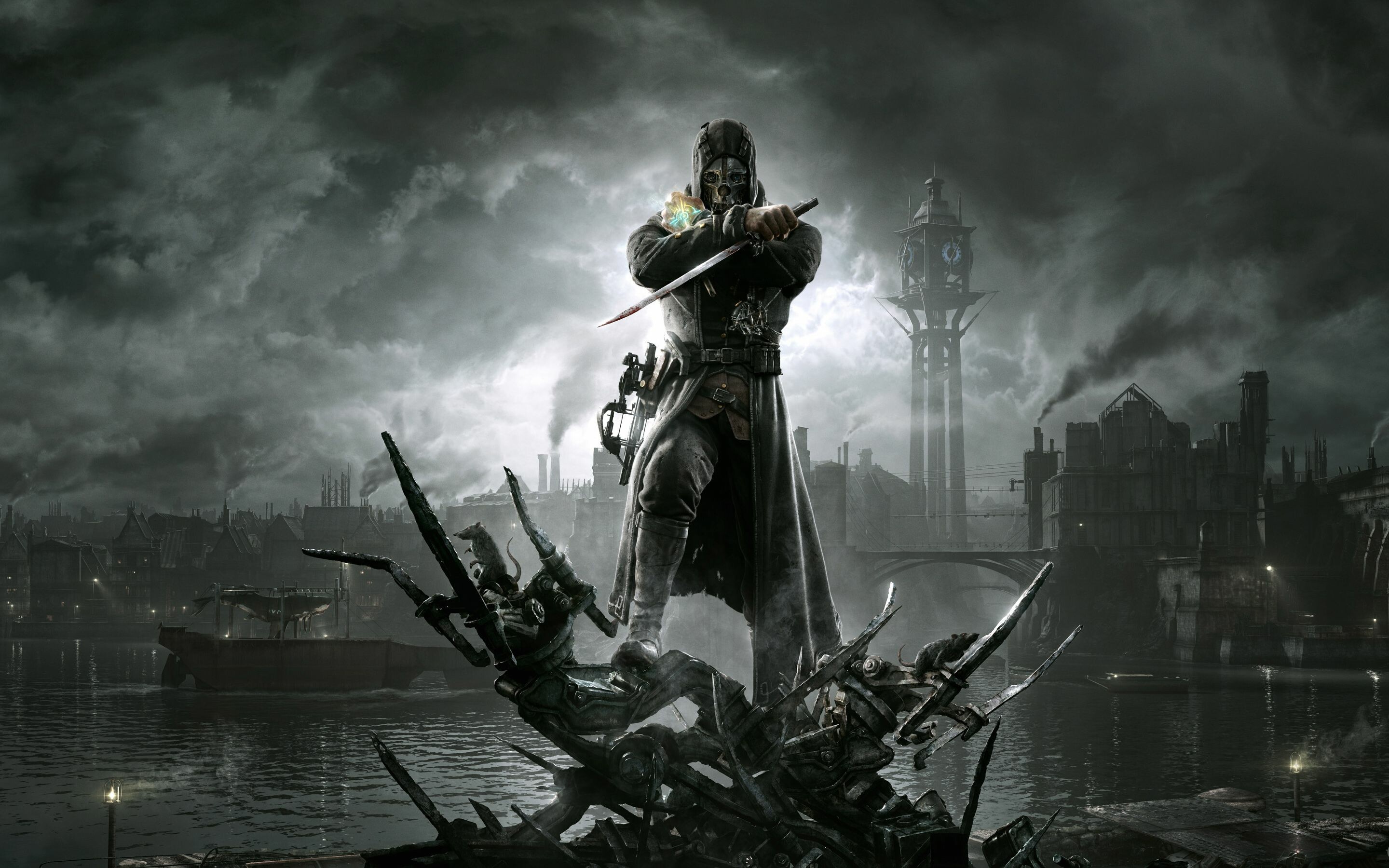 Dishonored, Stealth action, Intriguing gameplay, Top wallpapers, 2880x1800 HD Desktop