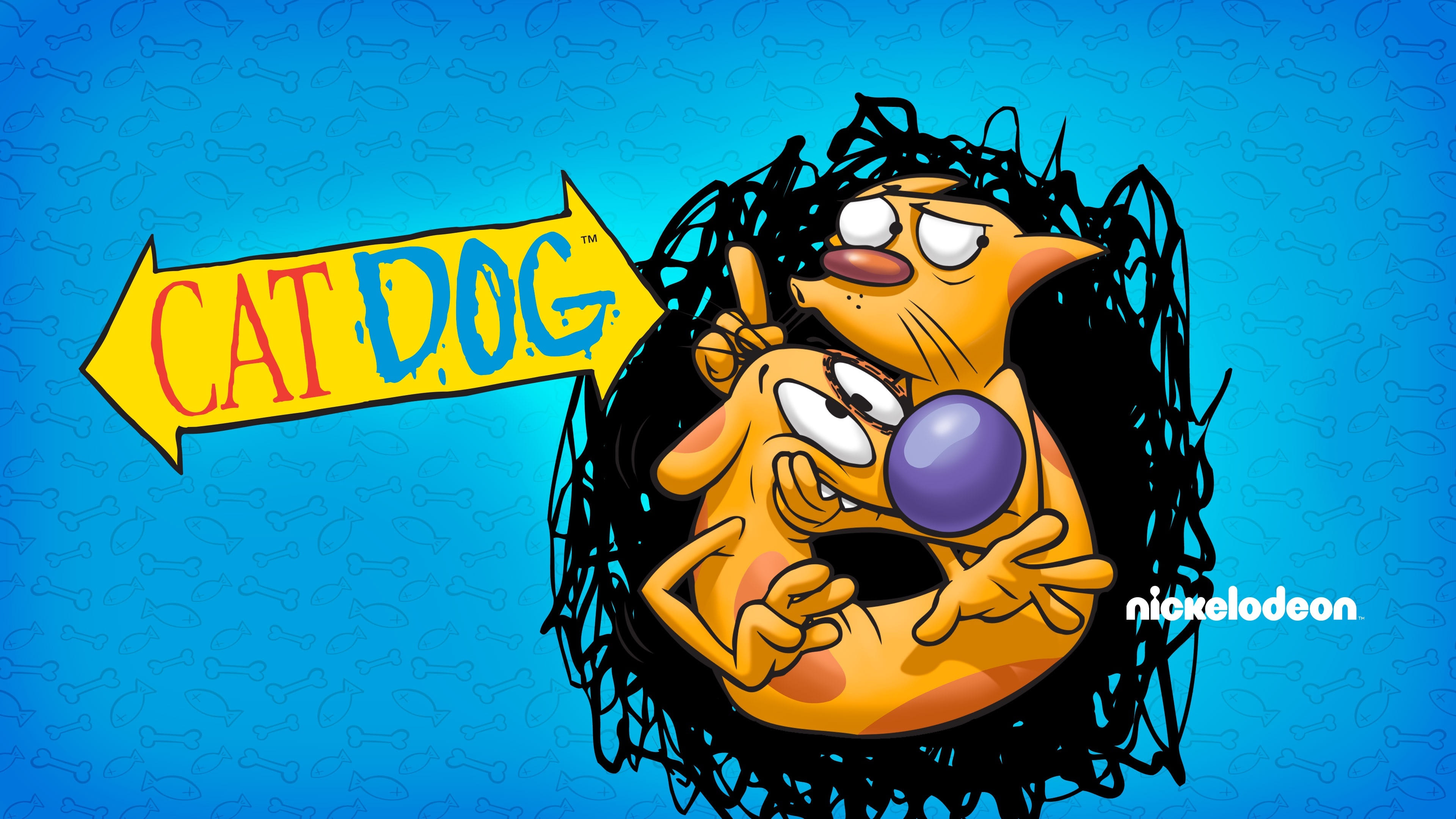 CatDog, Cartoon series, Animation, Videos 1998, 3840x2160 4K Desktop