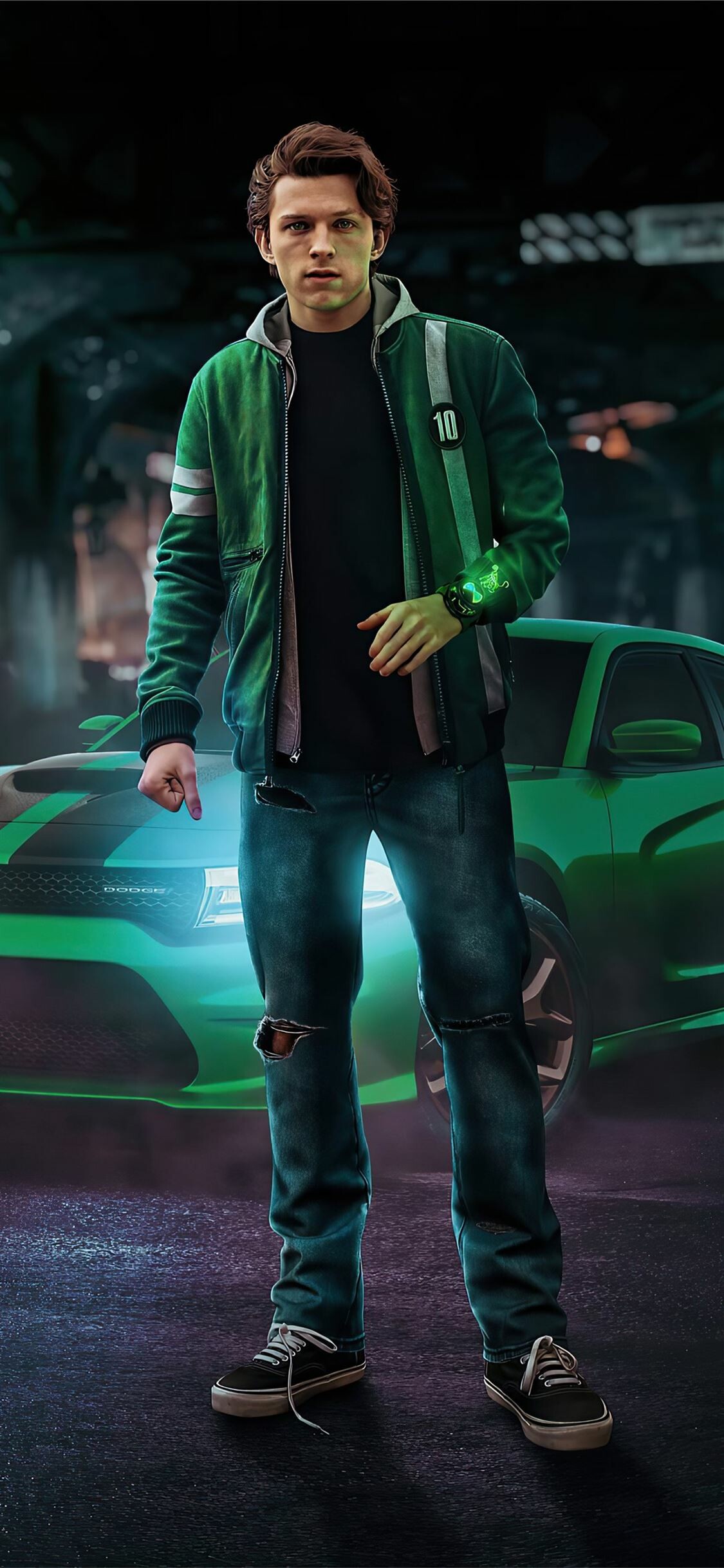 Tom Holland, Ben 10, iPhone X, Free, 1130x2440 HD Phone