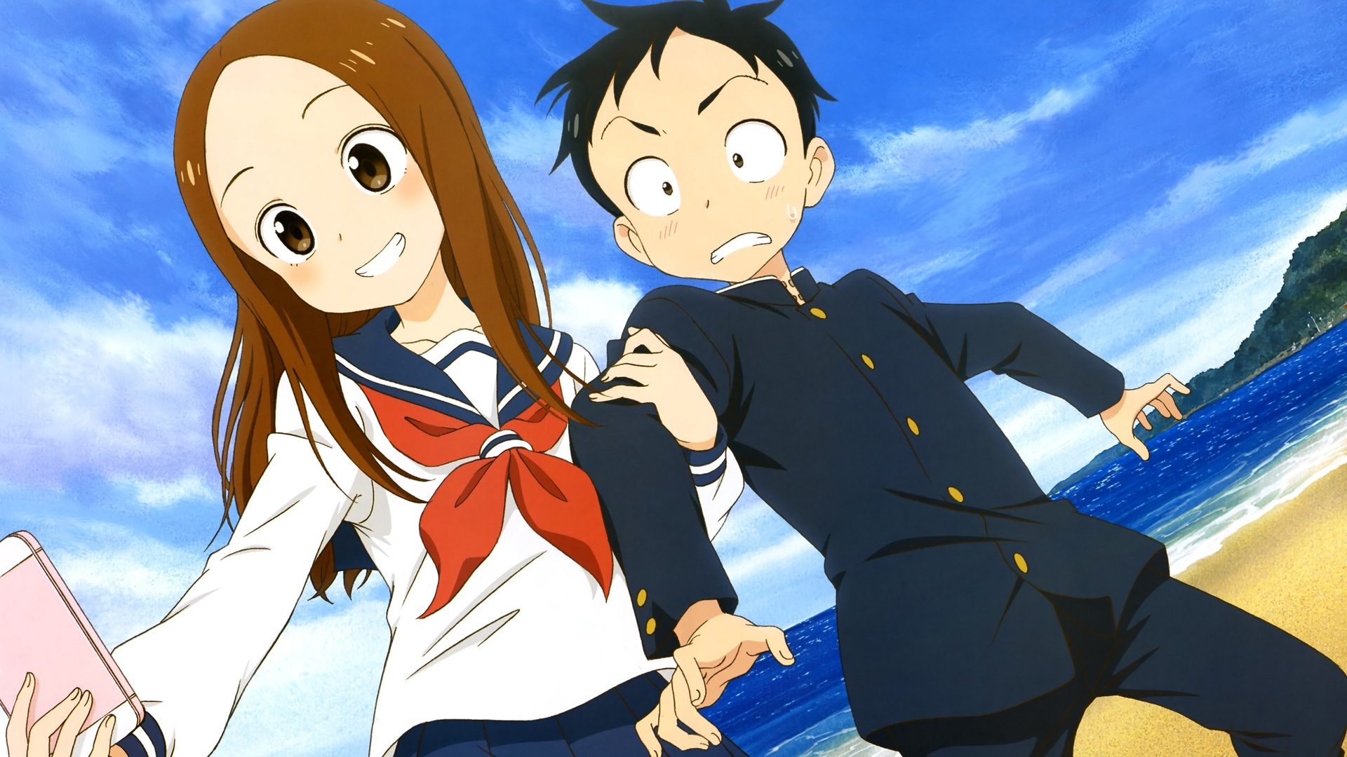 Teasing master takagi-san, TV fanart, 1920x1080 Full HD Desktop