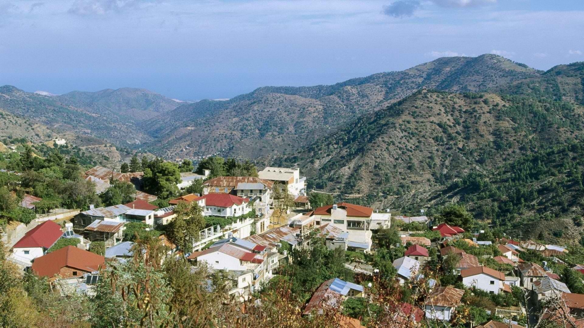 Troodos Mountain Range, Cyprus Wallpaper, 1920x1080 Full HD Desktop