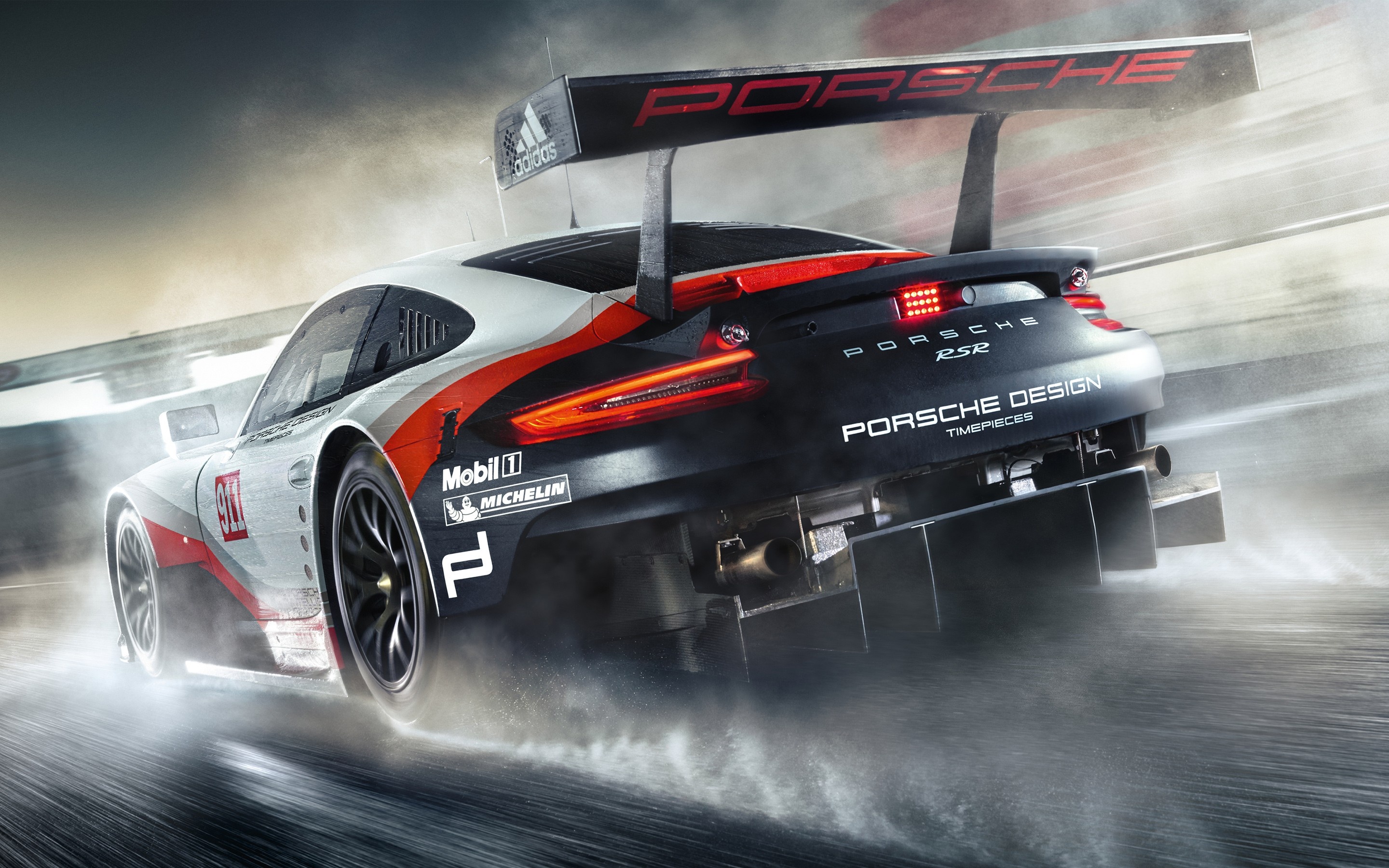 Porsche 911 RSR, Le Mans Wallpaper, 2880x1800 HD Desktop