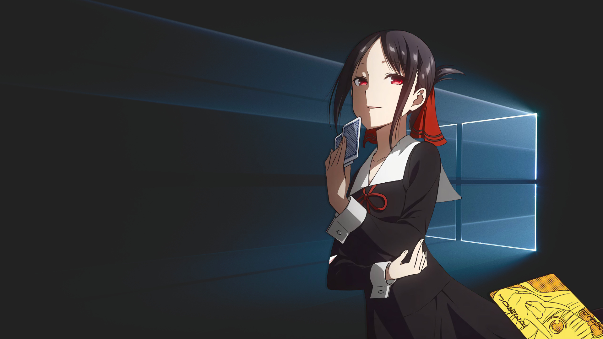 Kaguya-sama, Love is War, Kaguya Shinomiya, Windows 10 wallpaper, 1920x1080 Full HD Desktop