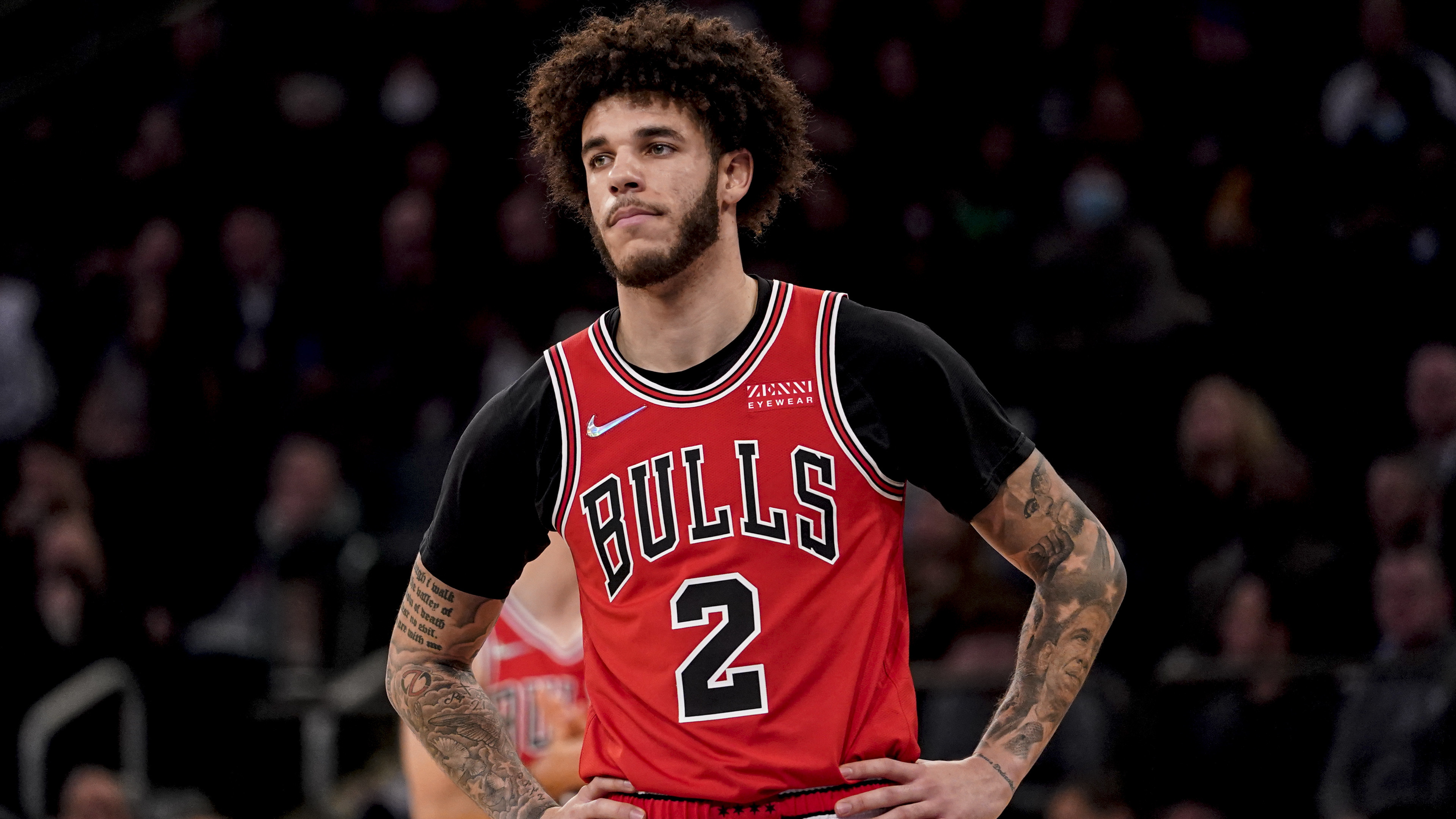 Chicago Bulls, Lonzo Ball Wallpaper, 3840x2160 4K Desktop