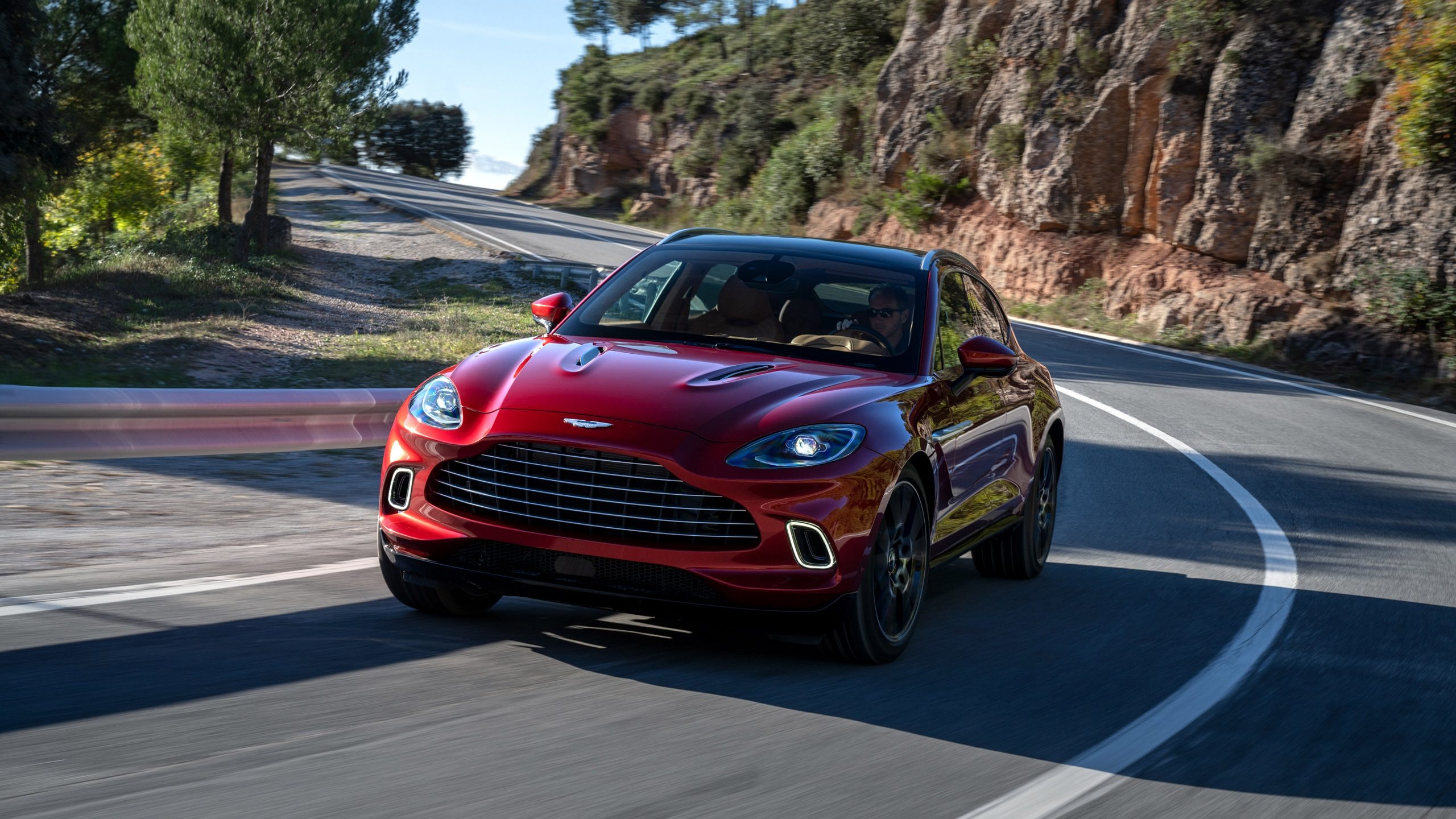 Aston Martin DBX, 2021 model, High-resolution wallpapers, Automotive perfection, 2560x1440 HD Desktop