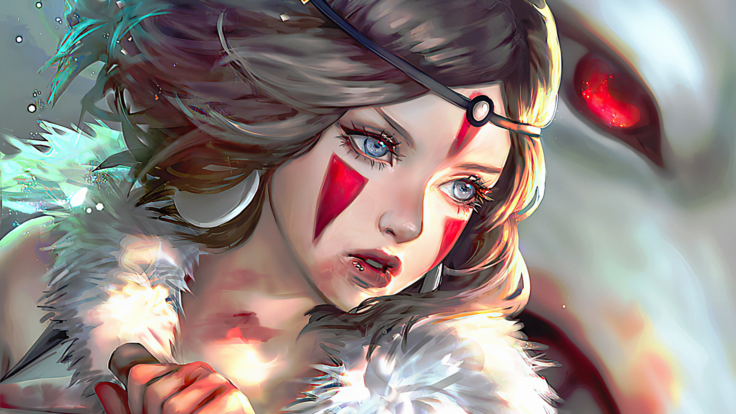 Princess Mononoke Hime, 1680x1050 resolution, HD wallpapers, 3000x1690 HD Desktop