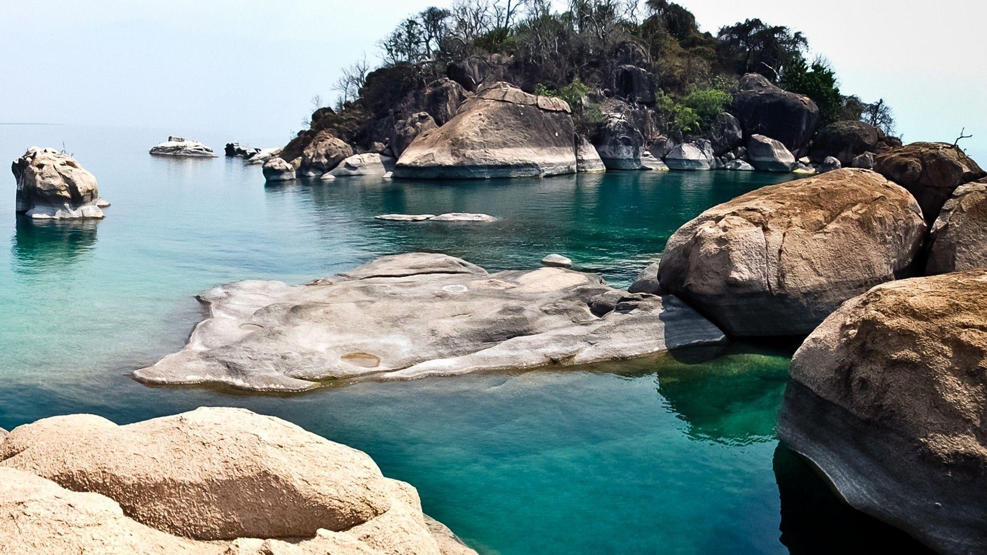 Lake Malawi, Malawi wallpapers, African paradise, Crystal clear water, 1920x1080 Full HD Desktop