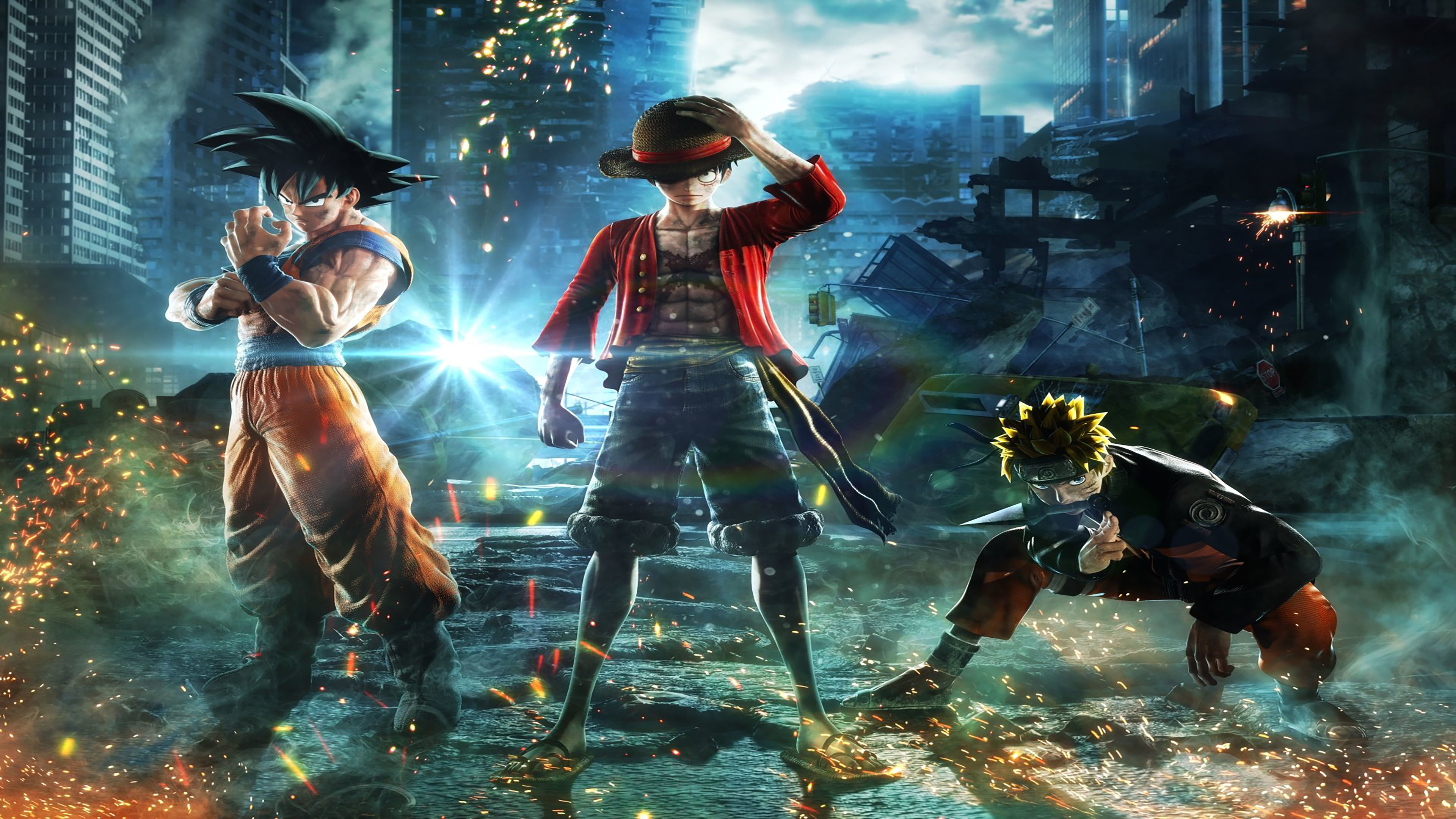 Jump Force, 4K Backgrounds Wallpaper, 3840x2160 4K Desktop