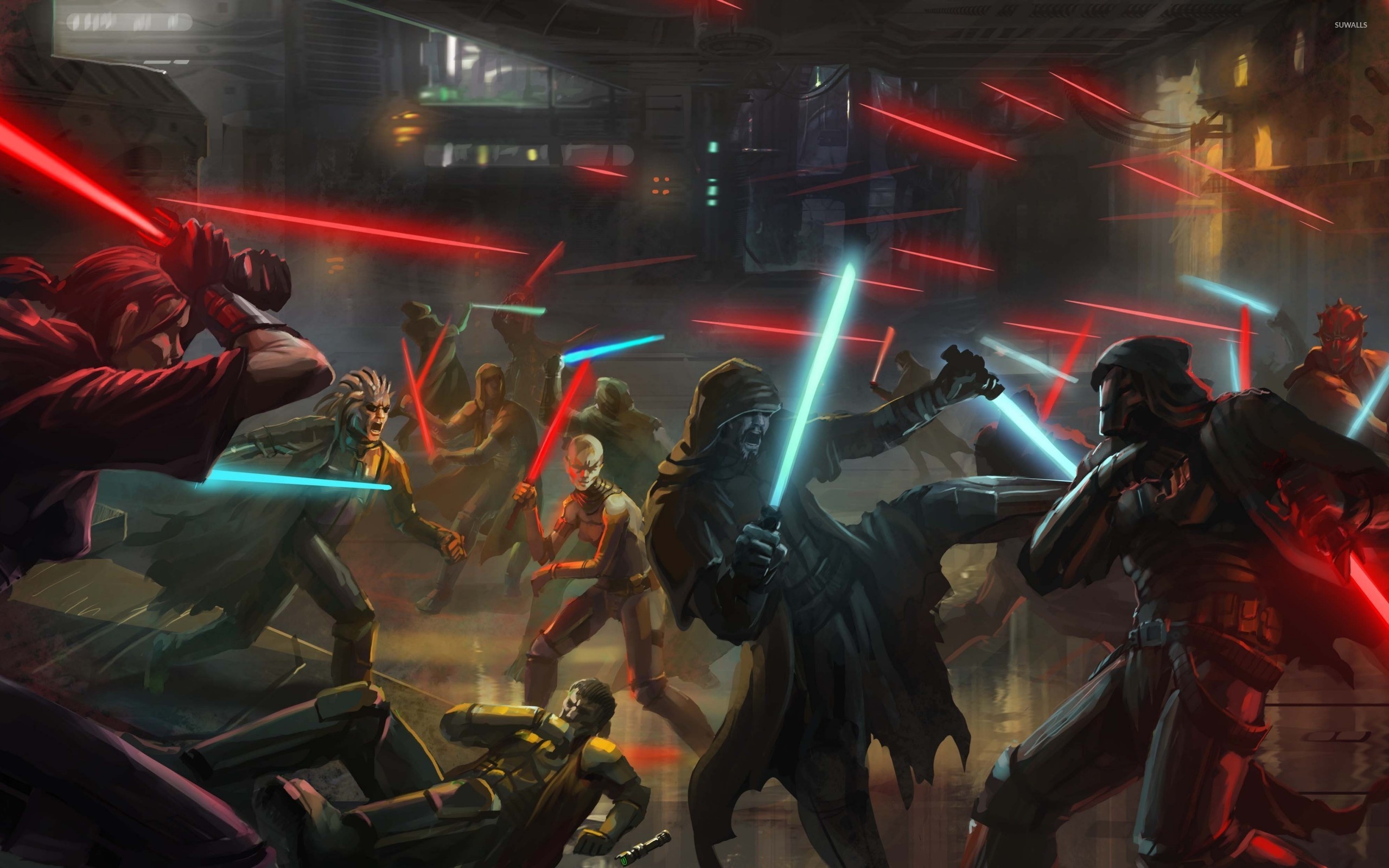 Star Wars the Old Republic, Game wallpaper, Epic scenes, Customizable avatars, 2560x1600 HD Desktop