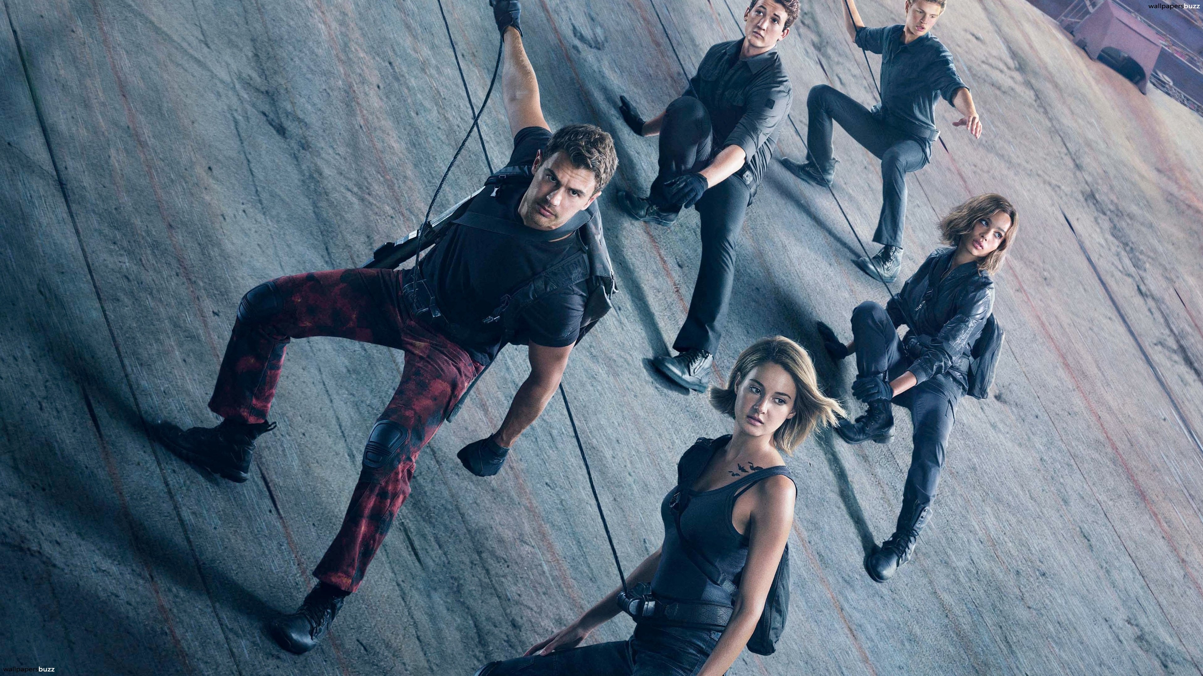 Four, Divergent movies, Allegiant poster, HD wallpaper, 3840x2160 4K Desktop