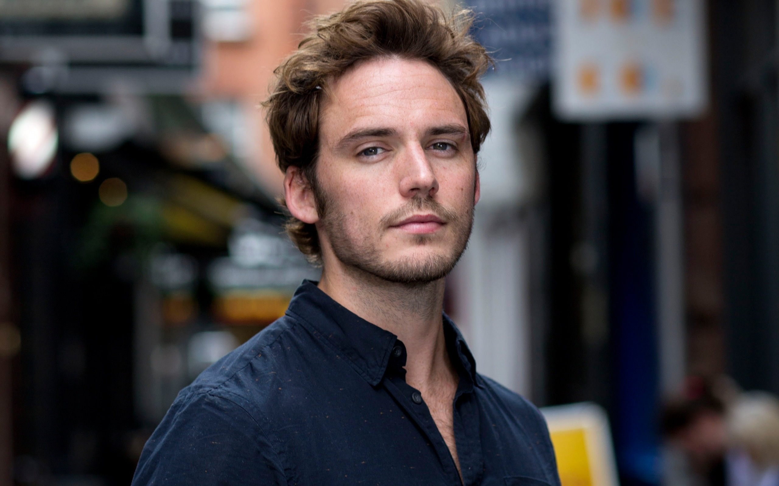 Sam Claflin, English actor, Portrait photoshoot, Rising star, 2560x1600 HD Desktop