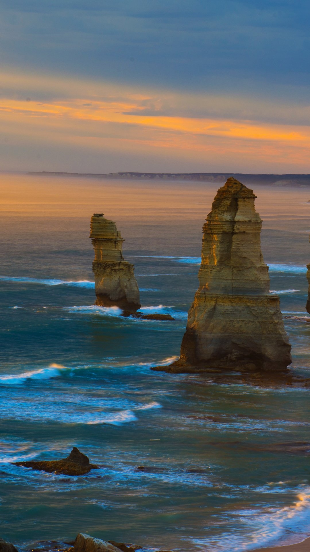 Twelve Apostles, Earth, 1080x1920 Full HD Phone