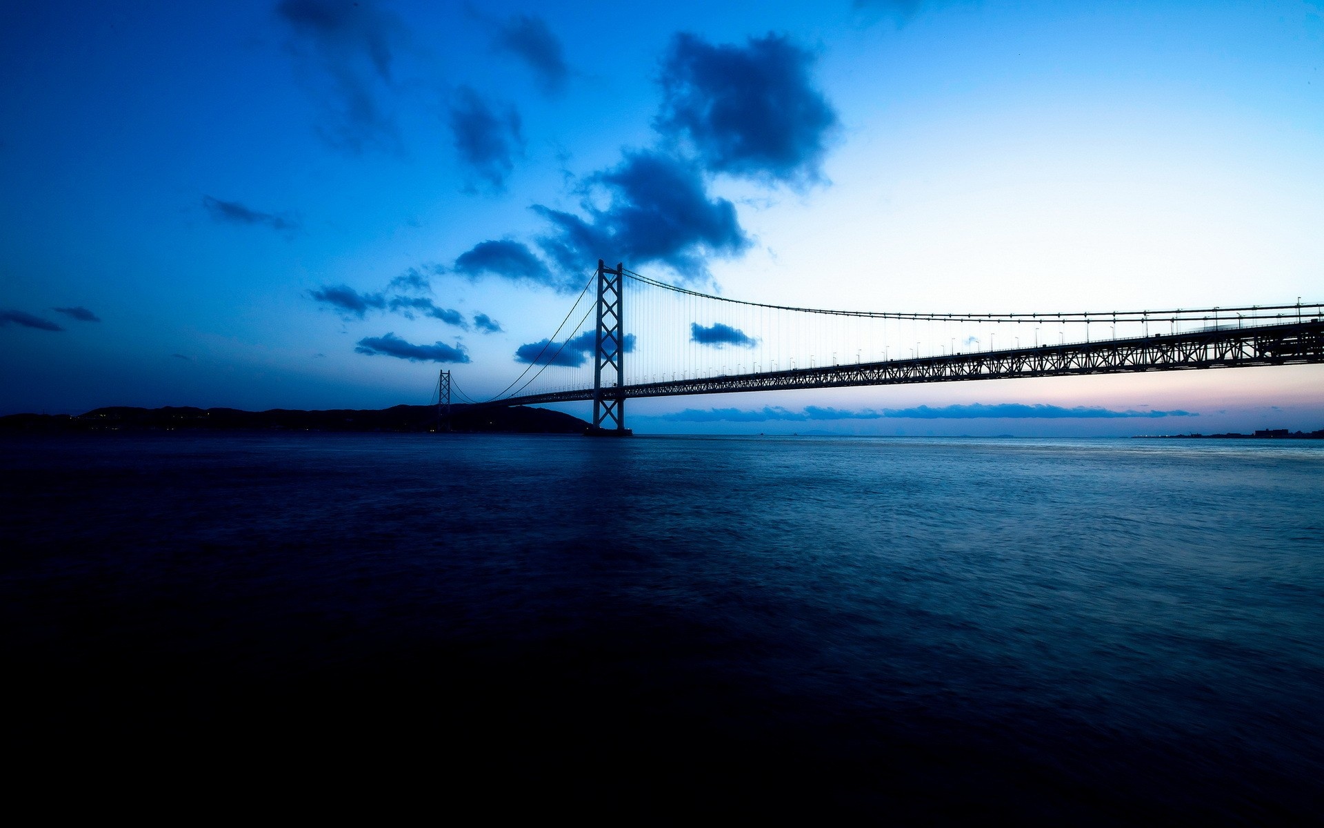 Akashi Kaikyo Bridge wallpapers, HD images, Japanese icon, Awe-inspiring structure, 1920x1200 HD Desktop