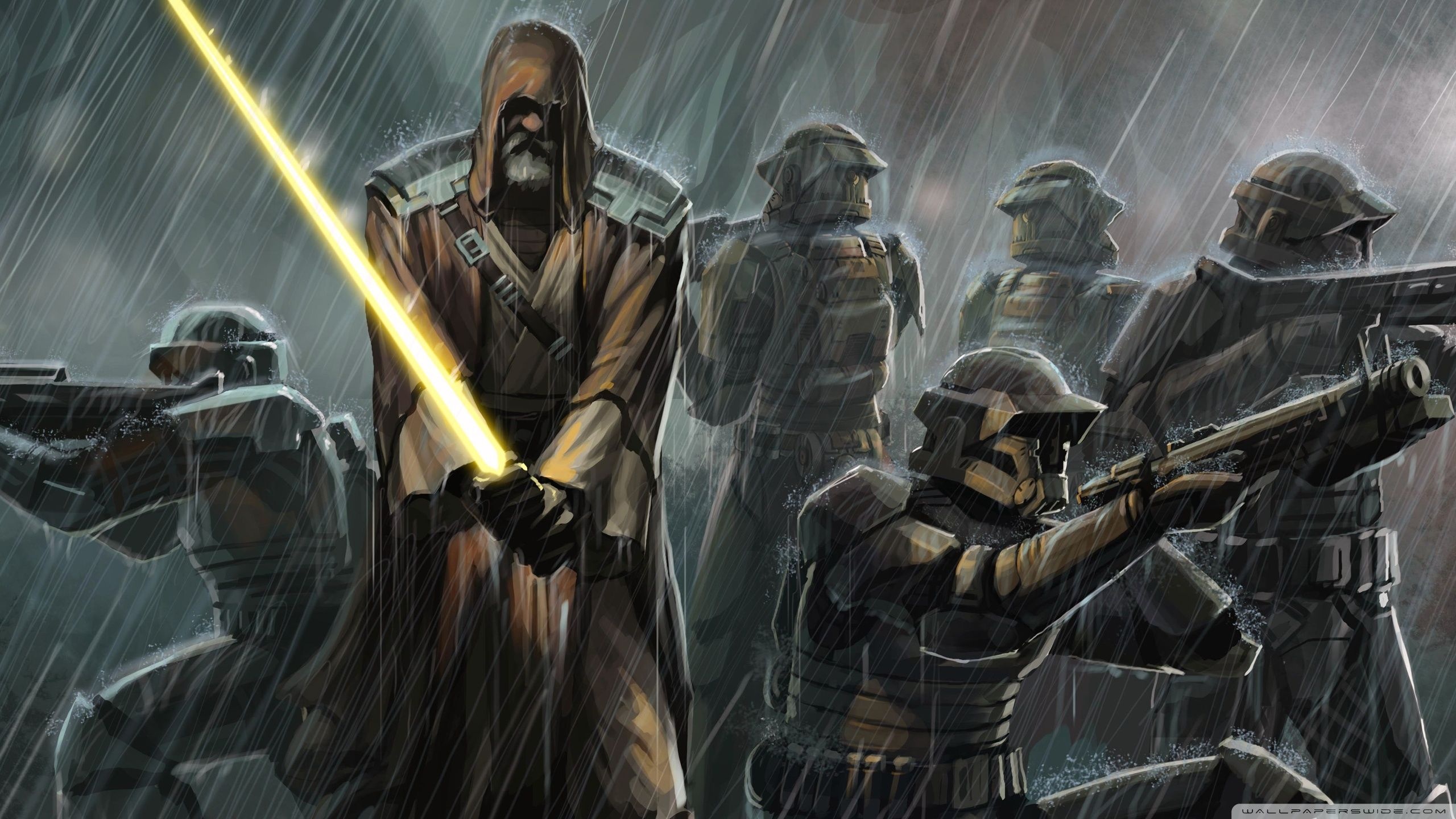 Jedi art wallpapers, Artistic Jedi backgrounds, 2560x1440 HD Desktop