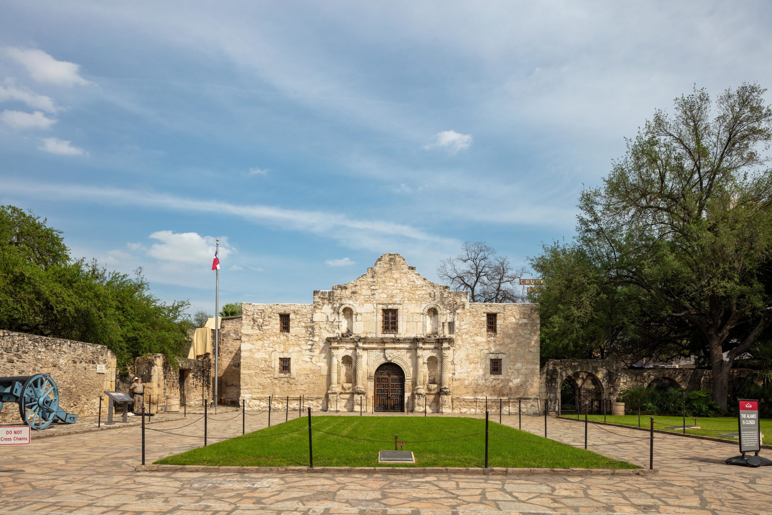 The Alamo (San Antonio), COVID-19 outbreak, Strosstock, San Antonio, 2560x1710 HD Desktop