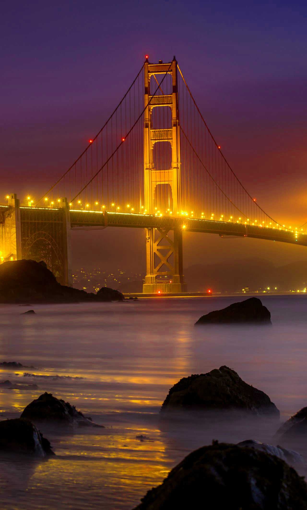 San Francisco Travels, Wallpaper collection, Serene landscapes, City vibes, 1280x2120 HD Phone