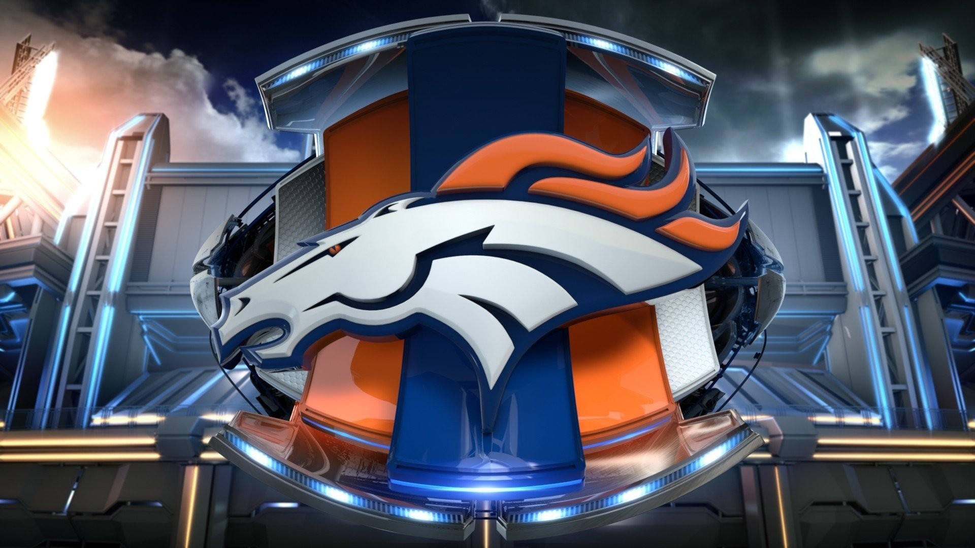 Logo, Denver Broncos Wallpaper, 1920x1080 Full HD Desktop