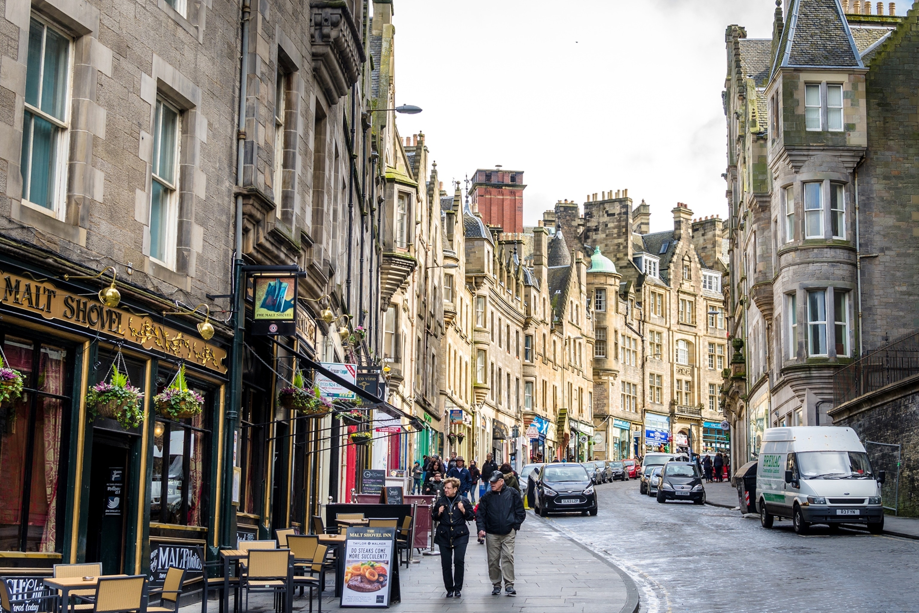 Cockburn Street, Edinburgh (Scotland) Wallpaper, 3080x2050 HD Desktop