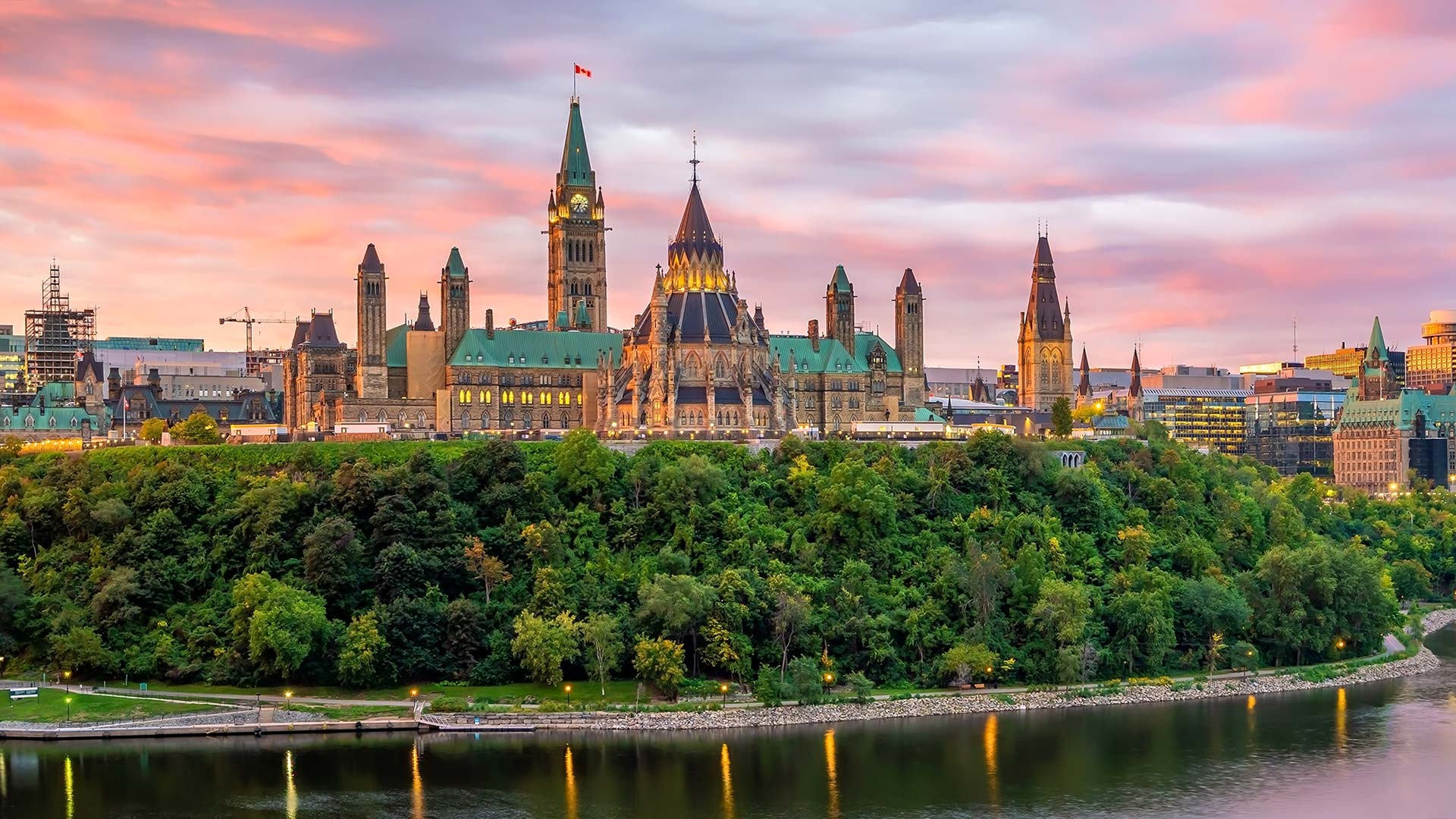 Ottawa River, Travel guide Marriott Bonvoy, 1920x1080 Full HD Desktop