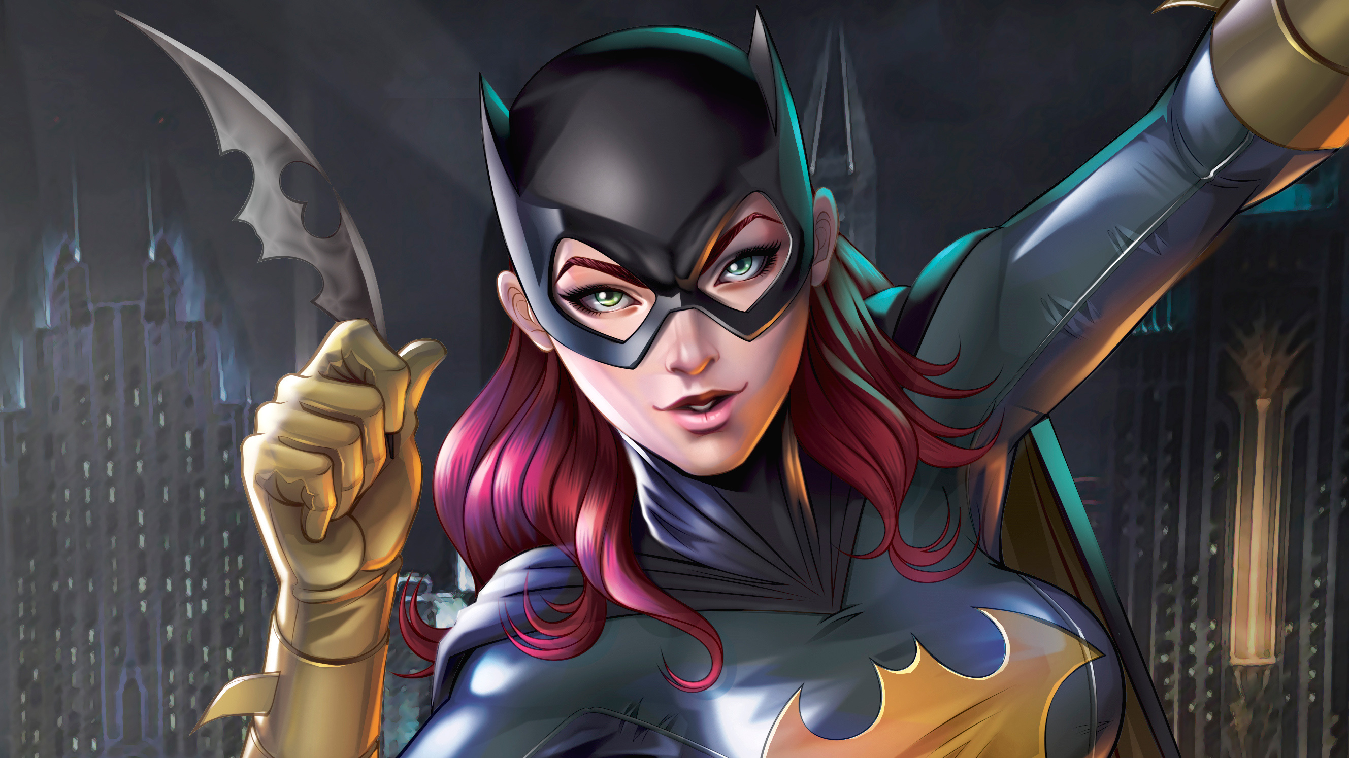 Batgirl digital artwork, Laptop full HD 1080p, HD 4K wallpapers, Movies, 2660x1500 HD Desktop