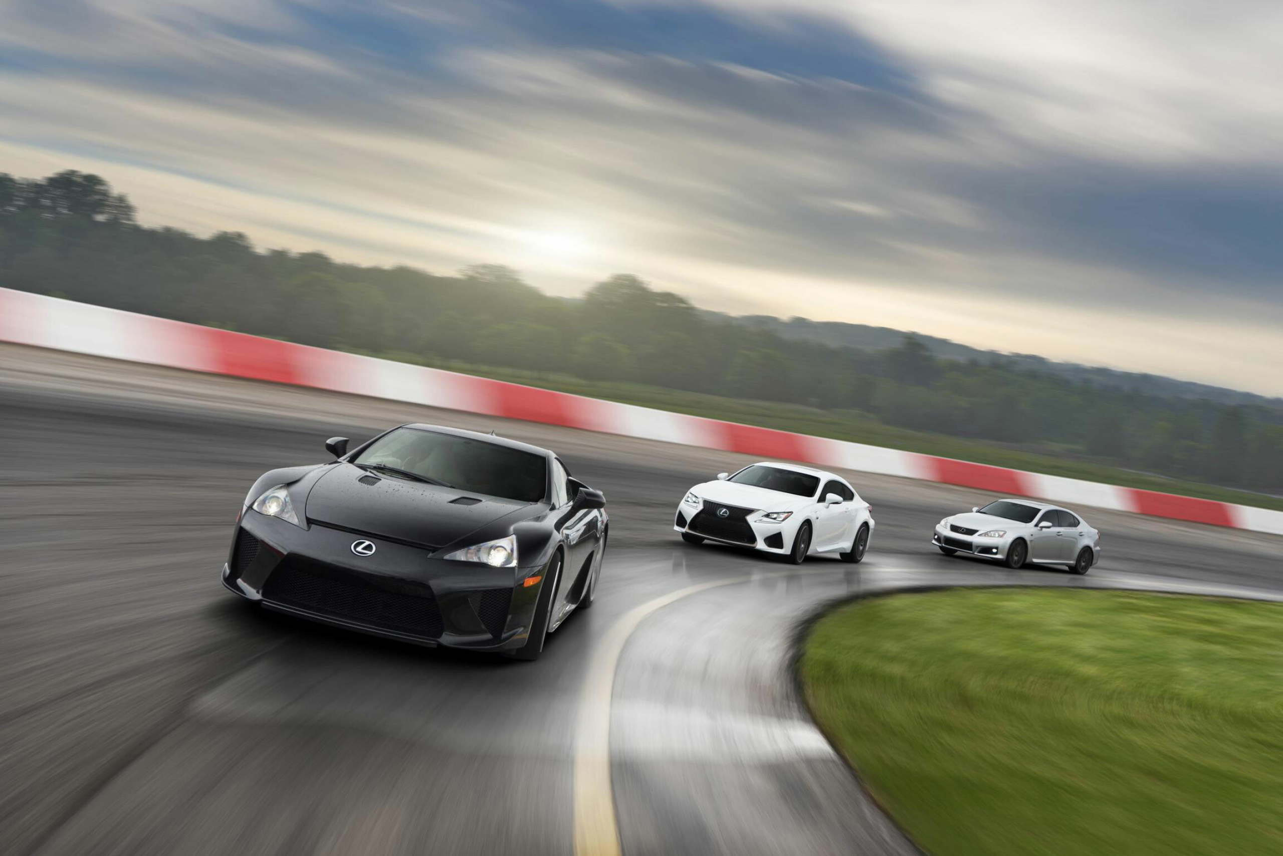 Desktop wallpapers, Lexus LFA, RC F & IS F, Automotive enthusiasts, 2560x1710 HD Desktop