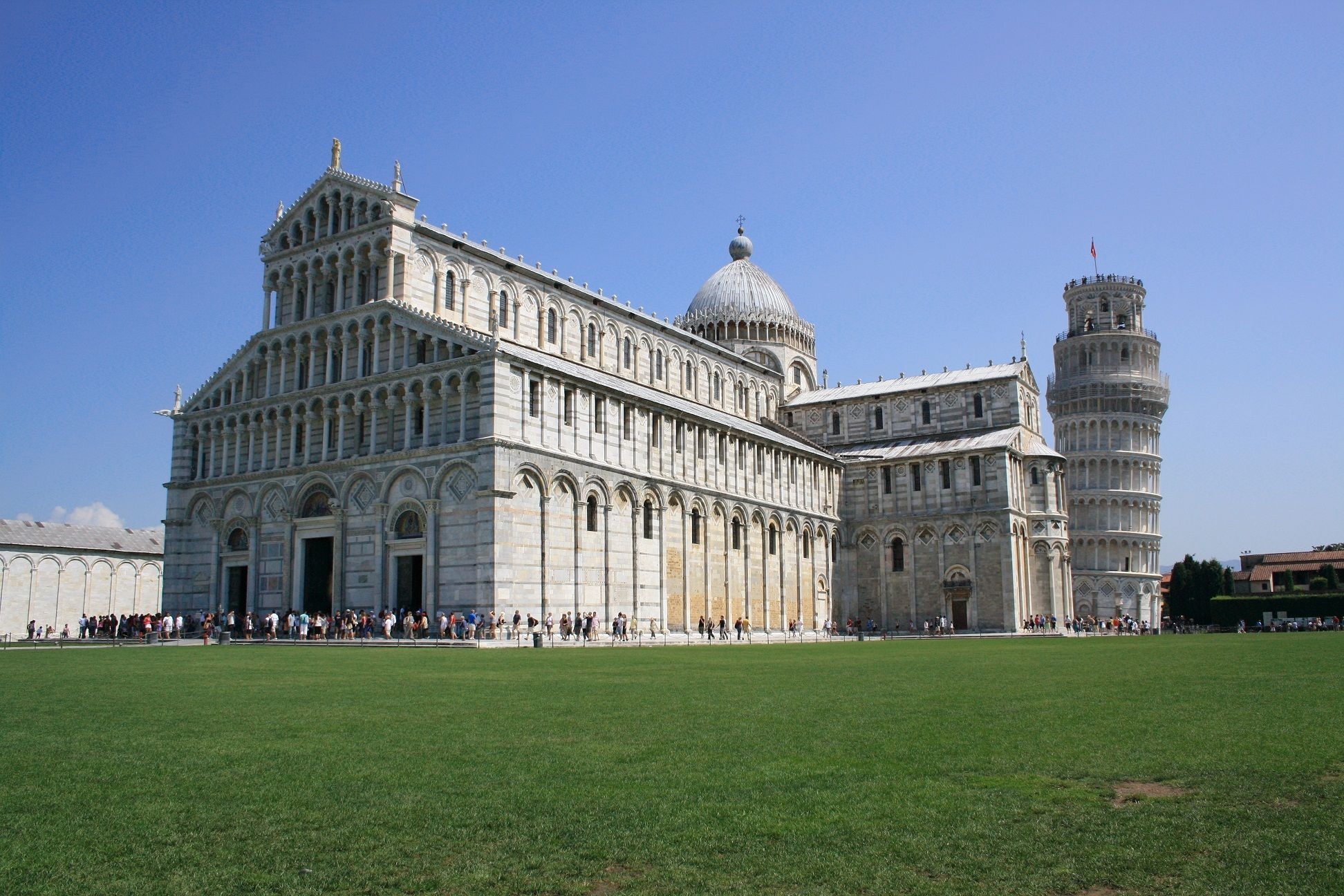 Pisa, Duomo campo, Miracoli Pisa, Italy, 1950x1300 HD Desktop