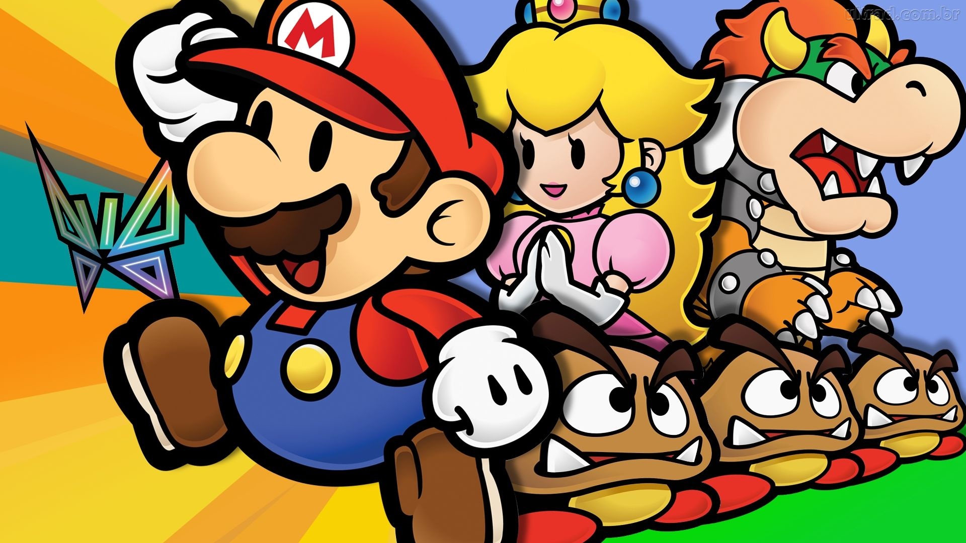 Goomba gaming enemy, Mushroom Kingdom, Classic Super Mario, 1920x1080 Full HD Desktop