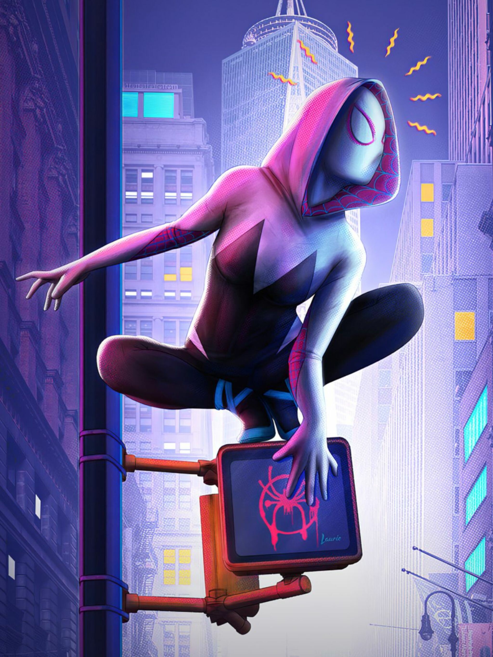 Gwen Stacy, Beloved character, Spider-Man's love interest, Iconic storyline, 2050x2740 HD Phone