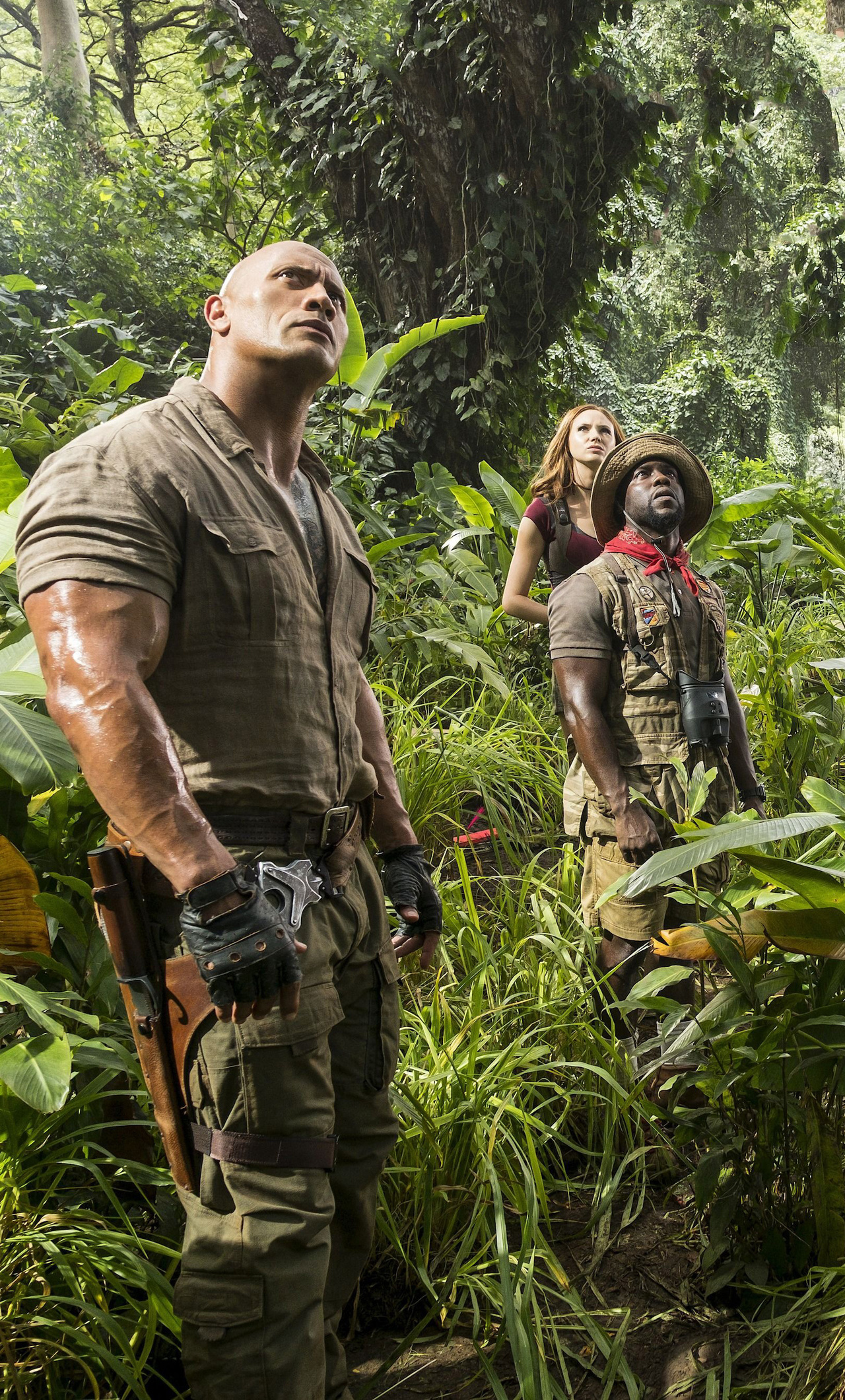 Jumanji: Welcome to the Jungle (2017) movie, iPhone 6 wallpapers, HD photos, 1280x2120 HD Phone