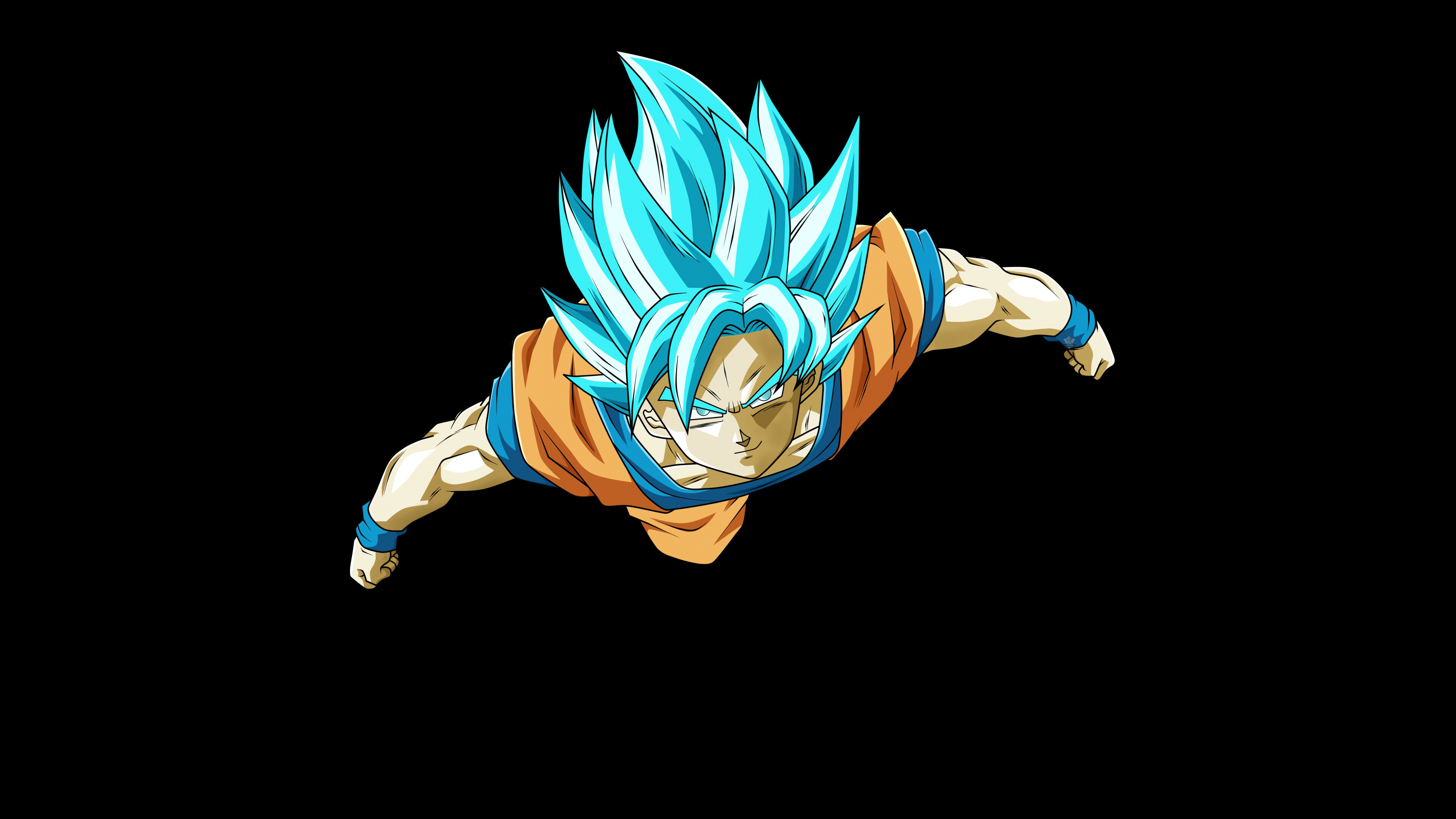 Super Saiyan Blue, Goku Wallpaper, 3840x2160 4K Desktop