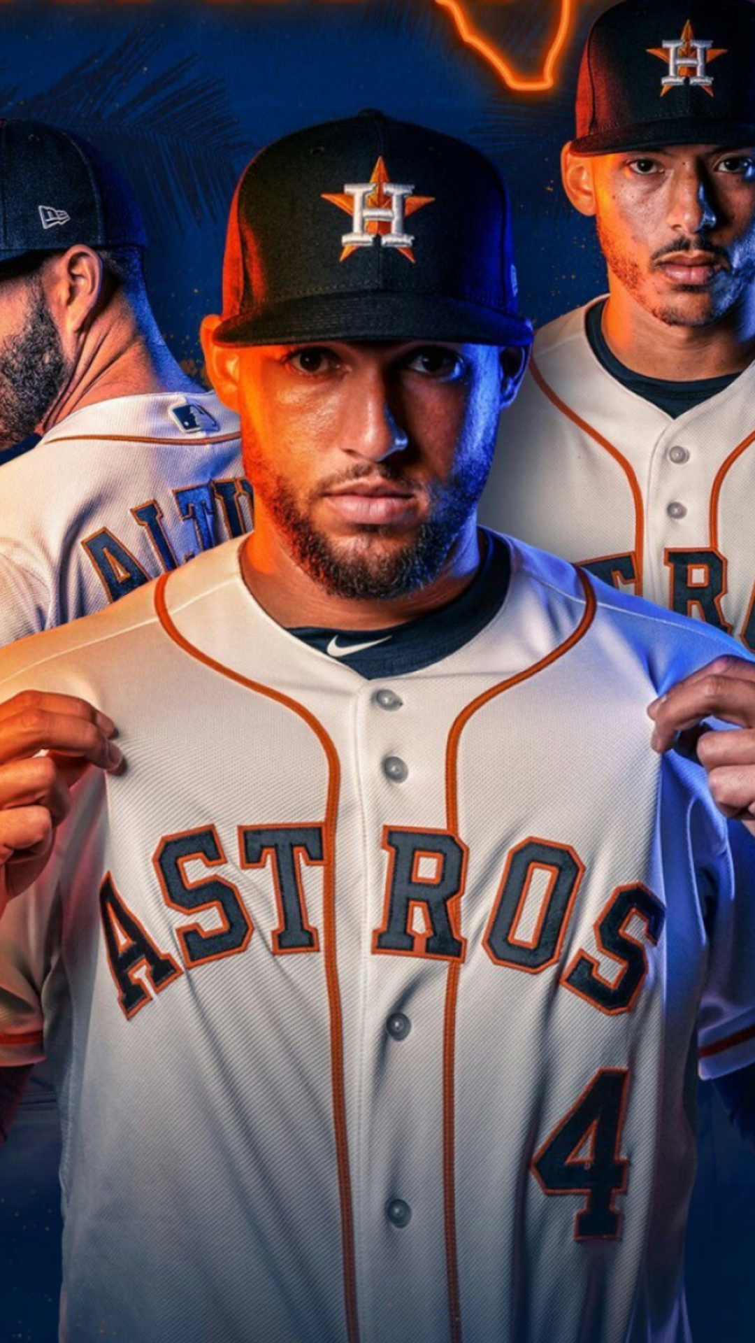 Houston Astros, Baseball team, Sports team, Vote Astros, 1080x1920 Full HD Phone