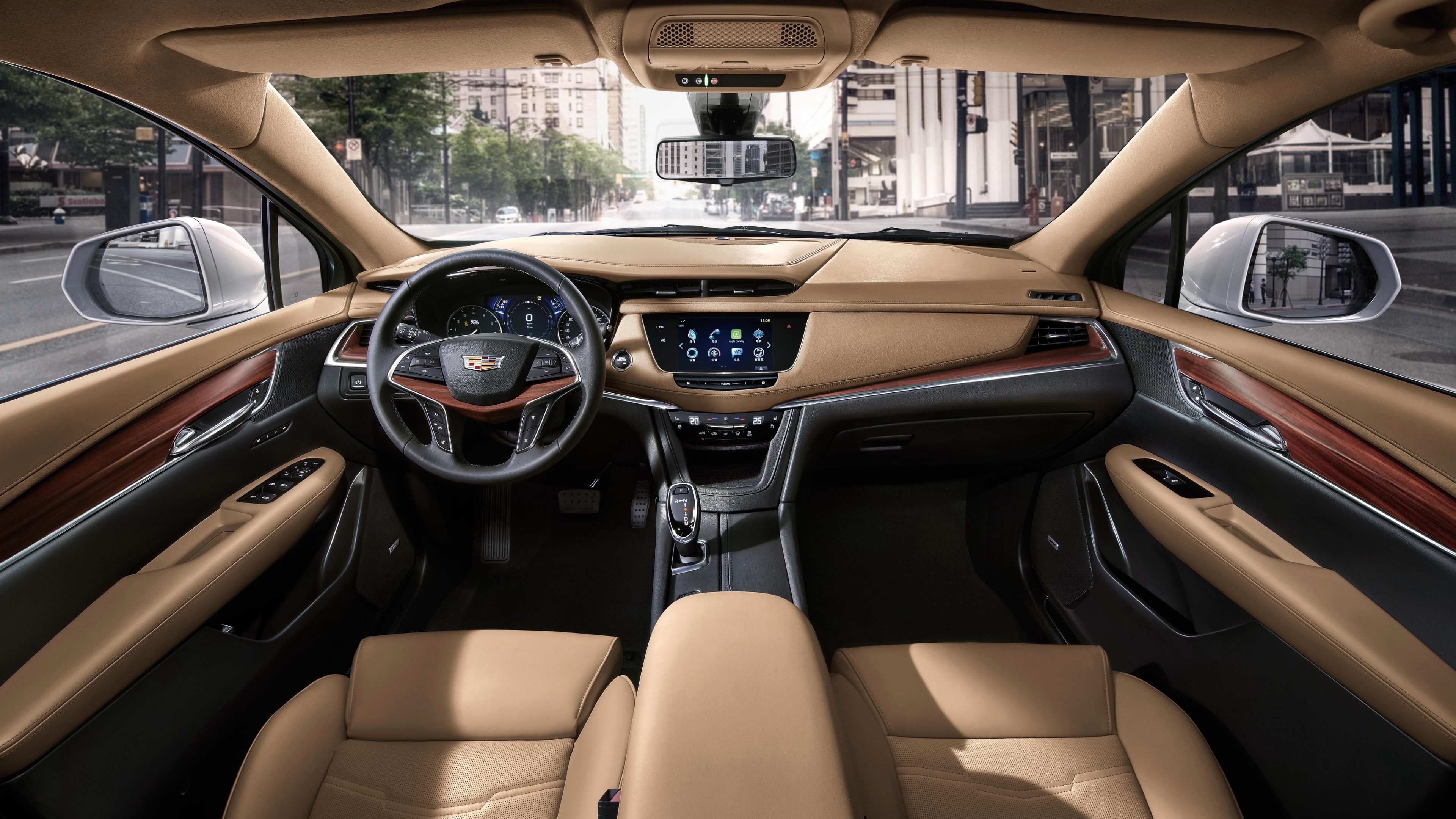 XT5 Interior, Cadillac Wallpaper, 3840x2160 4K Desktop