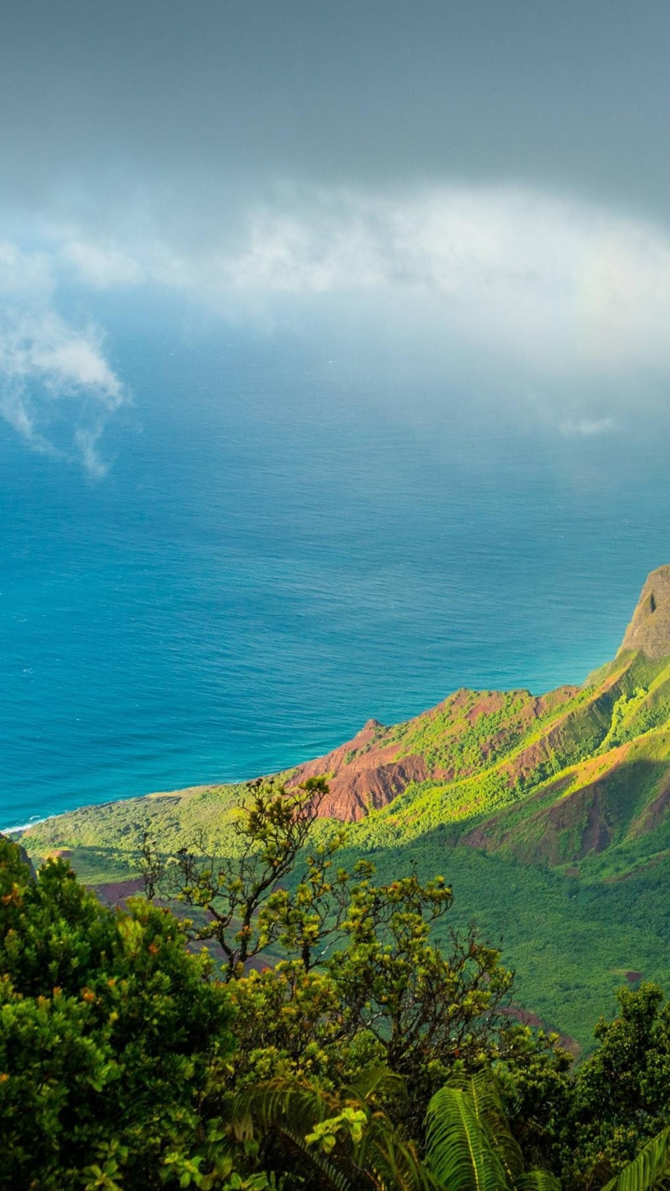 Kauai, Hawaiian Ocean Wallpaper, 2160x3840 4K Phone