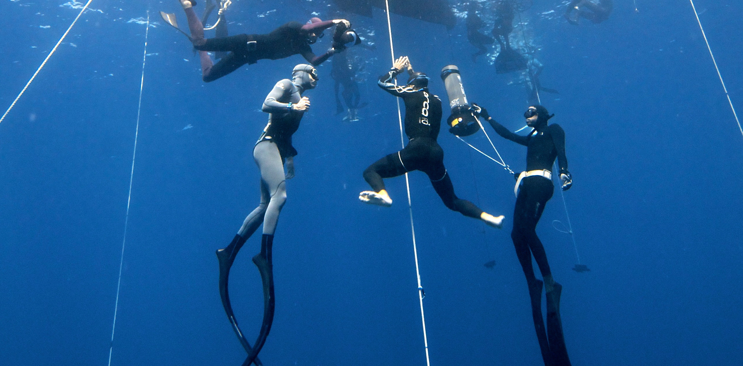 Freediving, Sports,Freediving Course,Ken Kiriyama, 2570x1270 Dual Screen Desktop