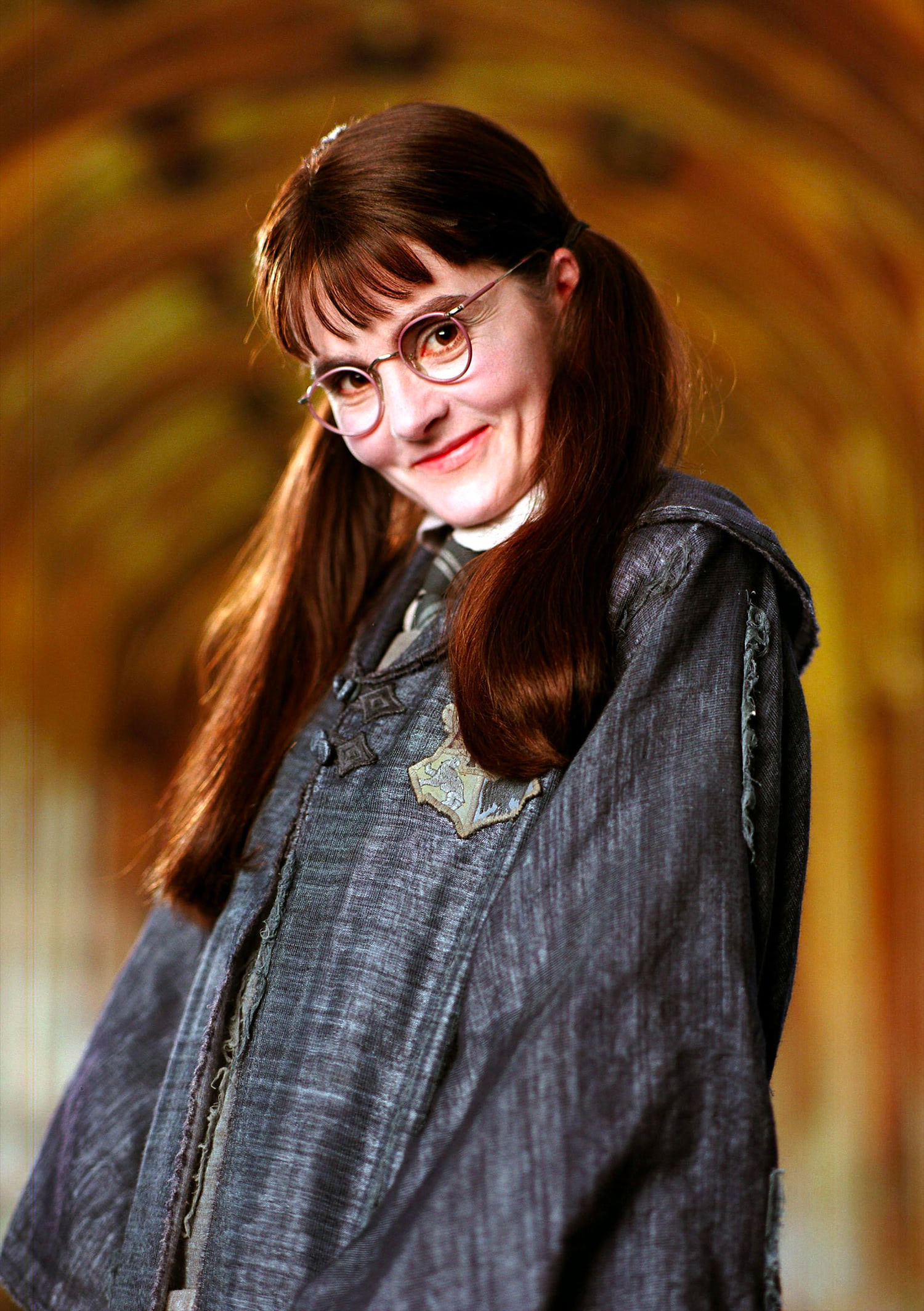 Moaning Myrtle portrait, Ghostly presence, Hogwarts bathroom, Eerie atmosphere, 1500x2130 HD Phone