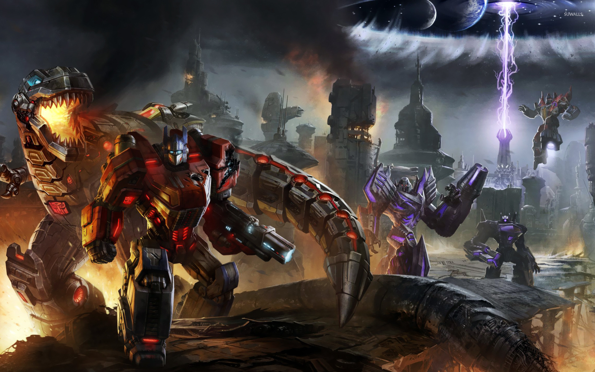 Transformers Fall of Cybertron, Game wallpapers, Transformers wallpaper, Cybertron, 1920x1200 HD Desktop