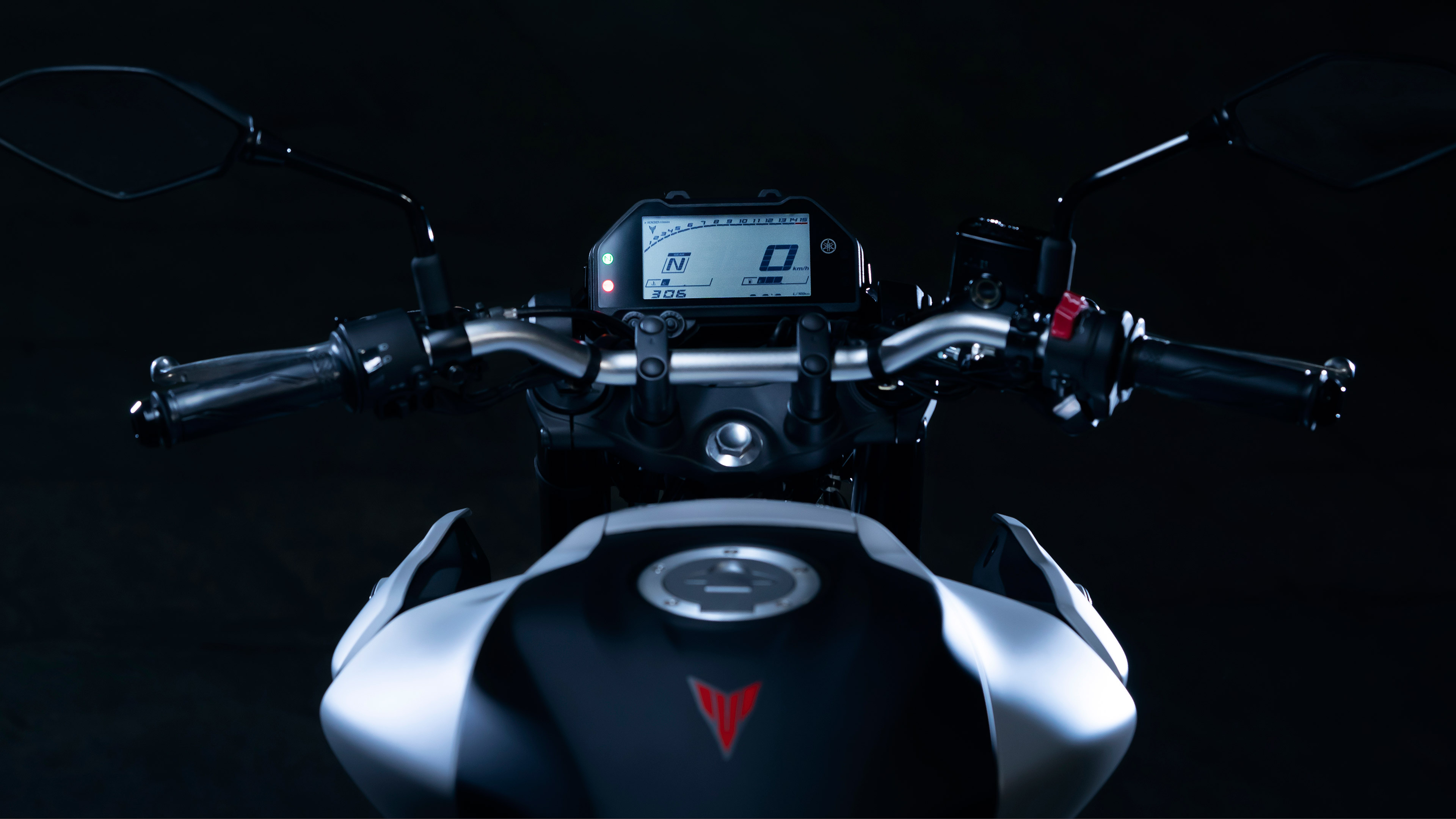 Dashboard, Yamaha MT-03 Wallpaper, 3840x2160 4K Desktop