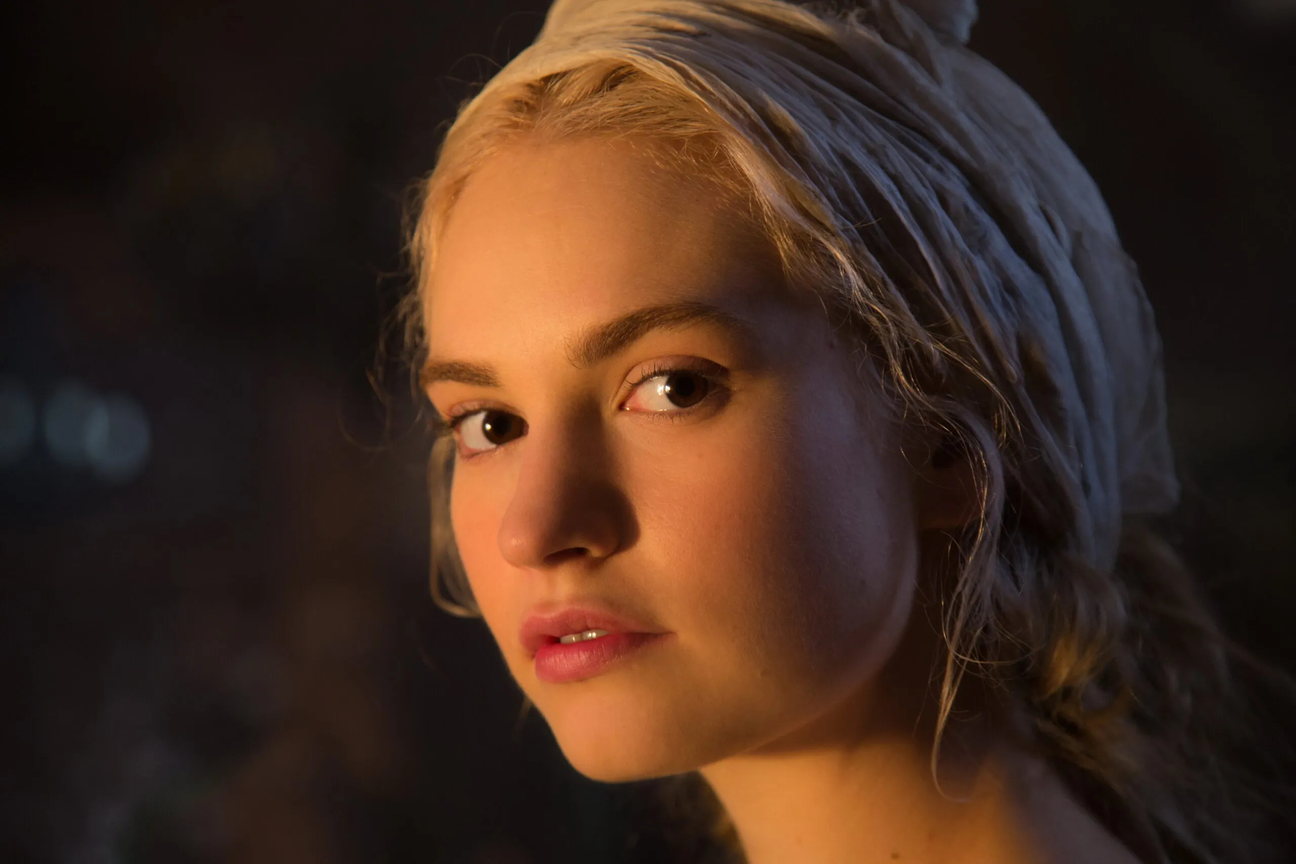 Lily James, Beautiful Cinderella, HD wallpapers, Wallpaper, 2560x1710 HD Desktop