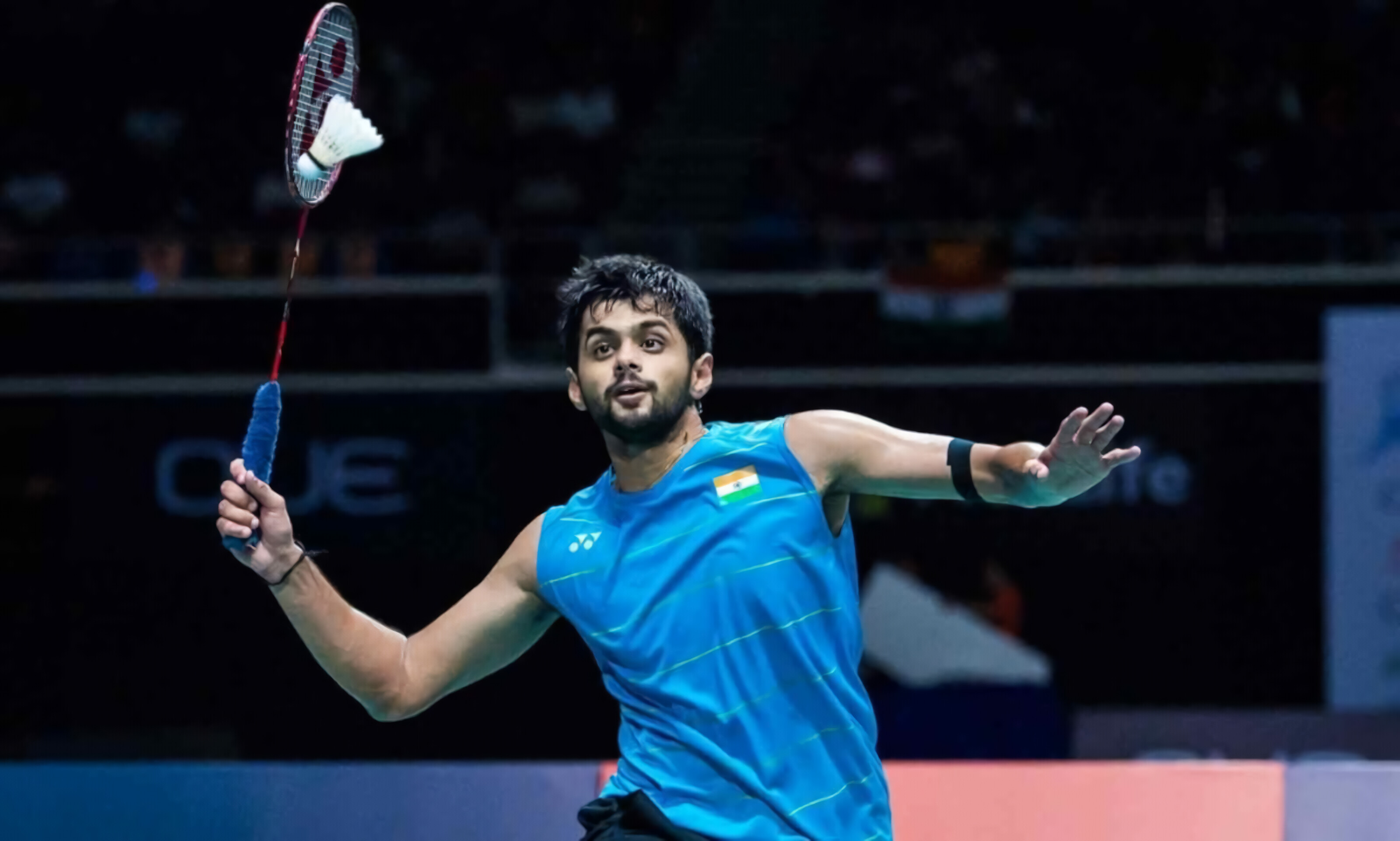 Indonesia Open 2021, B. Sai Praneeth Wallpaper, 3200x1930 HD Desktop