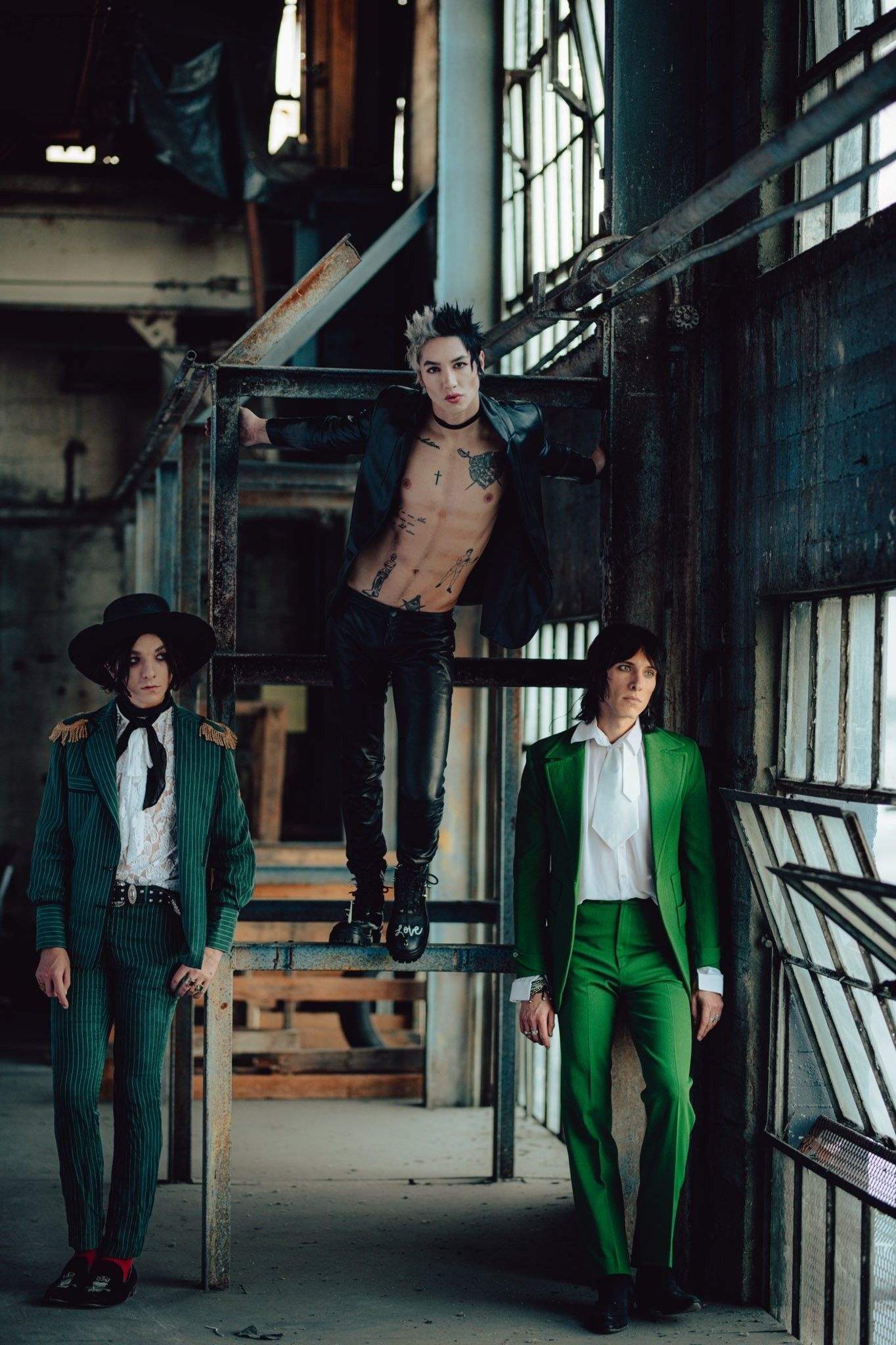 Palaye Royale Band, Sebastian Danzig, Emerson Barrett, Music, 1370x2050 HD Phone