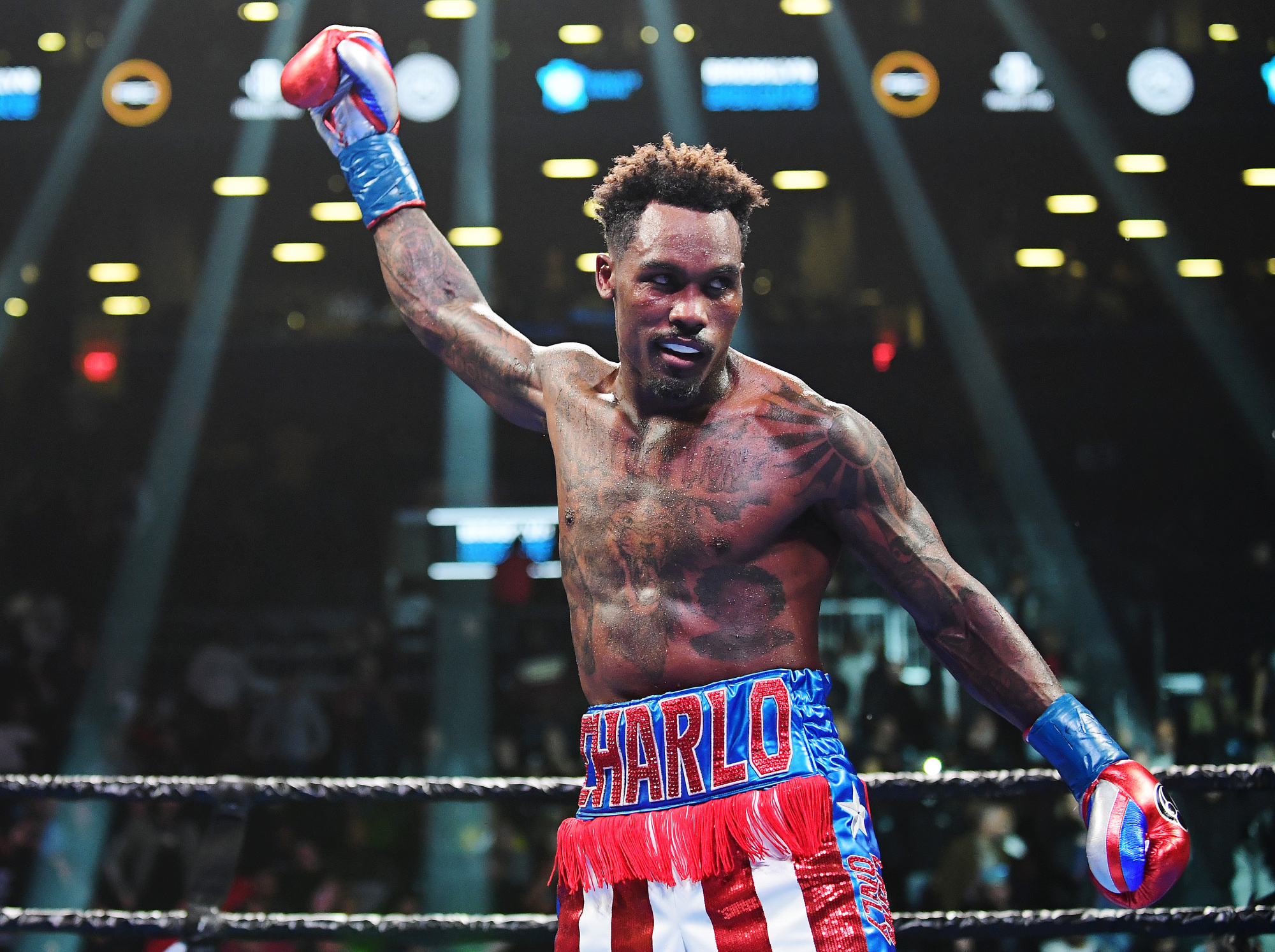 Jermall Charlo, Stats about Juan Macias Montiel fight, 2000x1500 HD Desktop