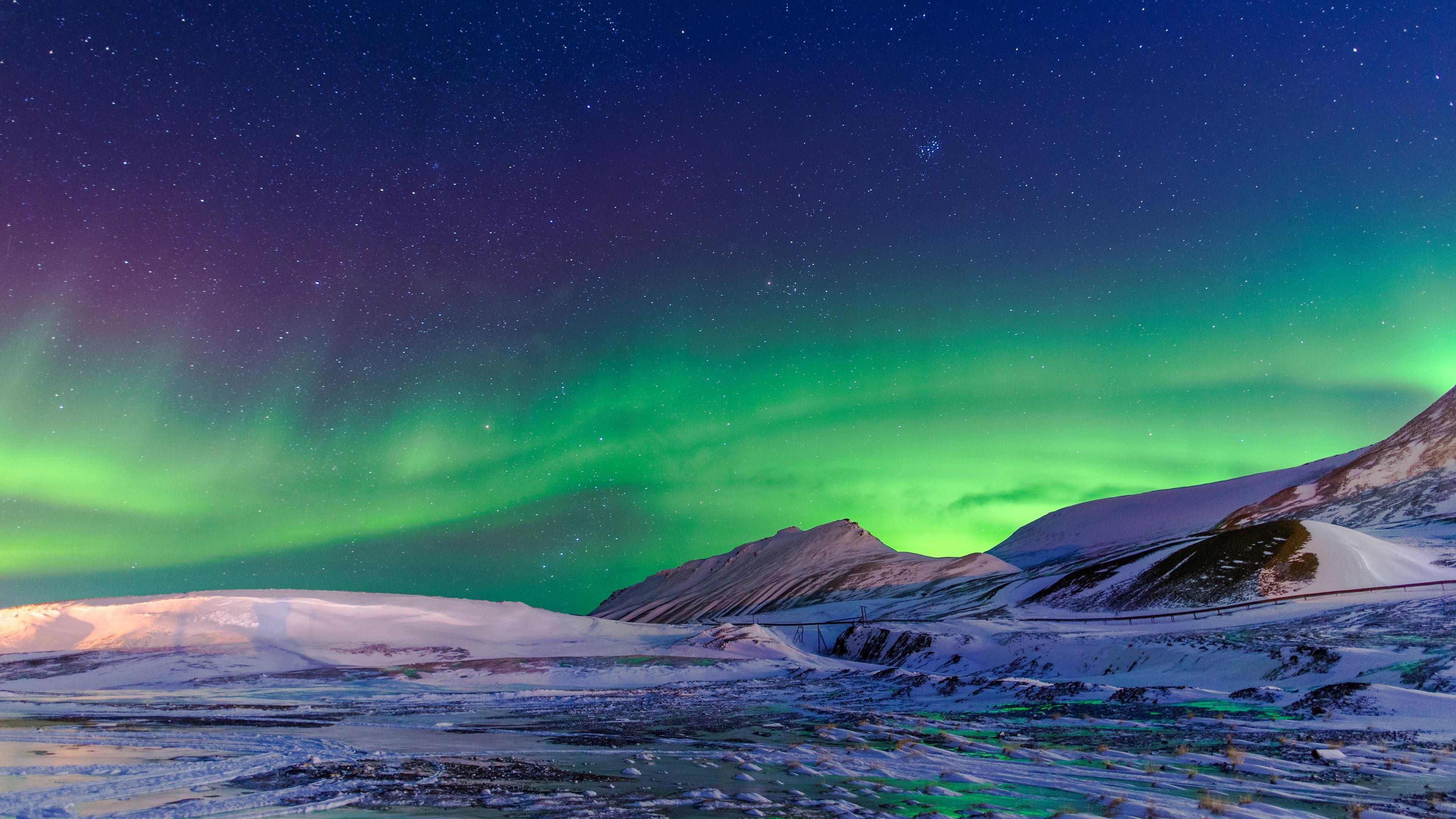 4K aurora, Popular wallpapers, Mesmerizing visuals, Breathtaking beauty, 3840x2160 4K Desktop