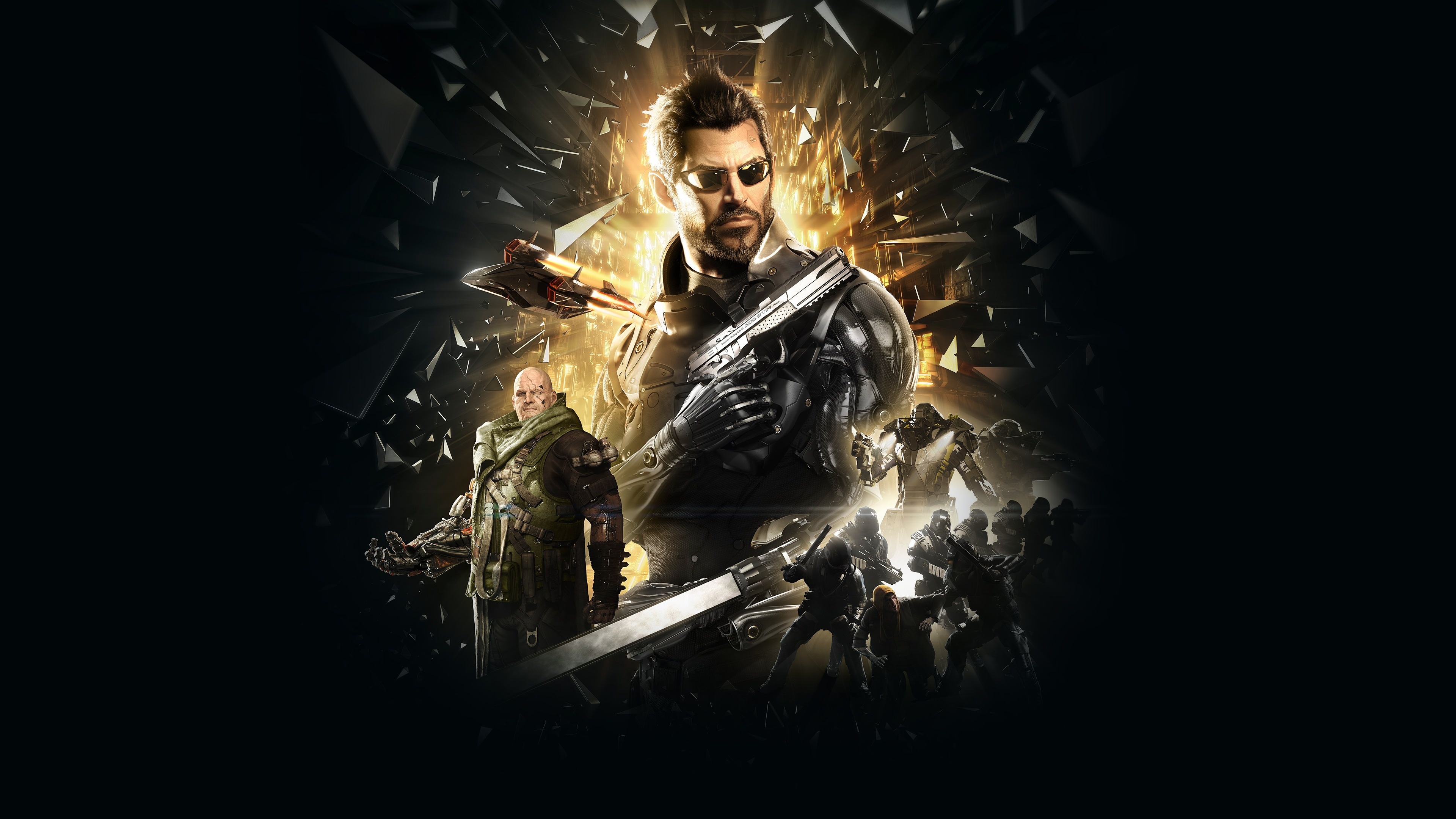 Deus Ex, Gaming, HD wallpapers, 3840x2160 4K Desktop