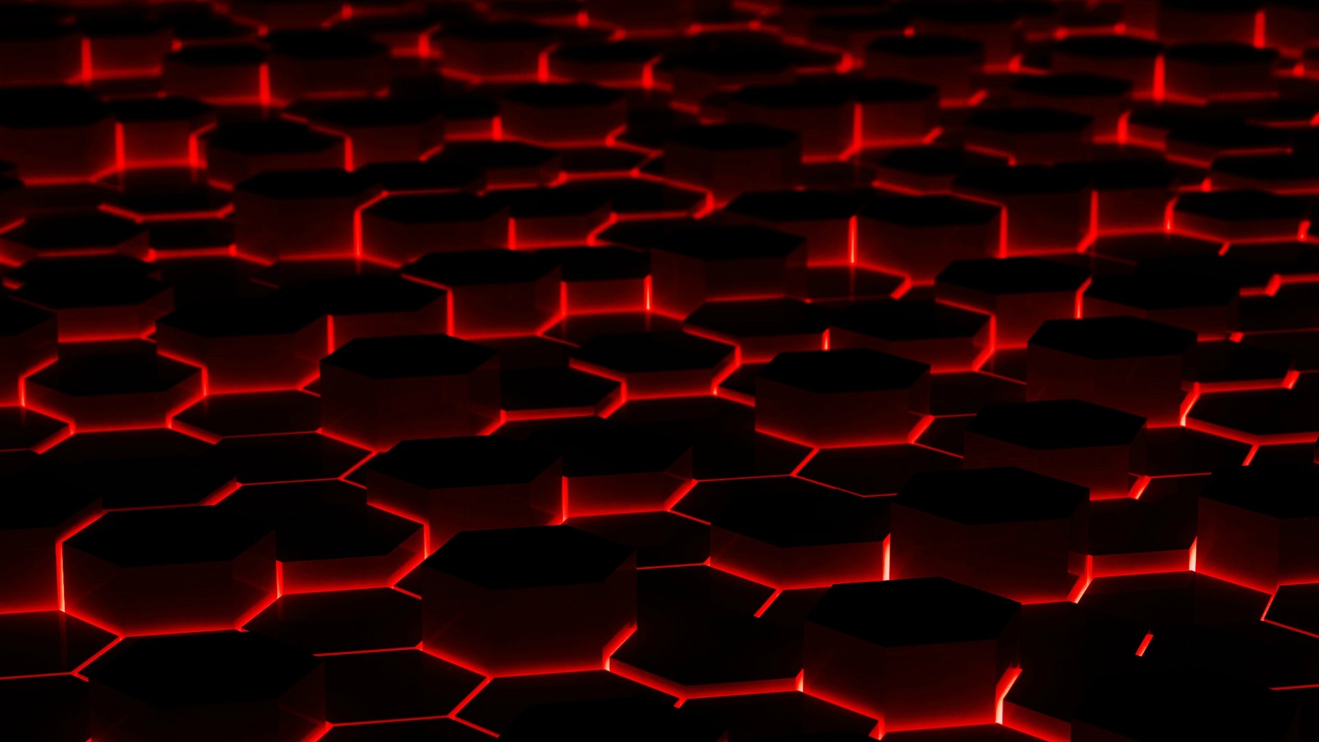 Glowing, Honeycombs Wallpaper, 1920x1080 Full HD Desktop