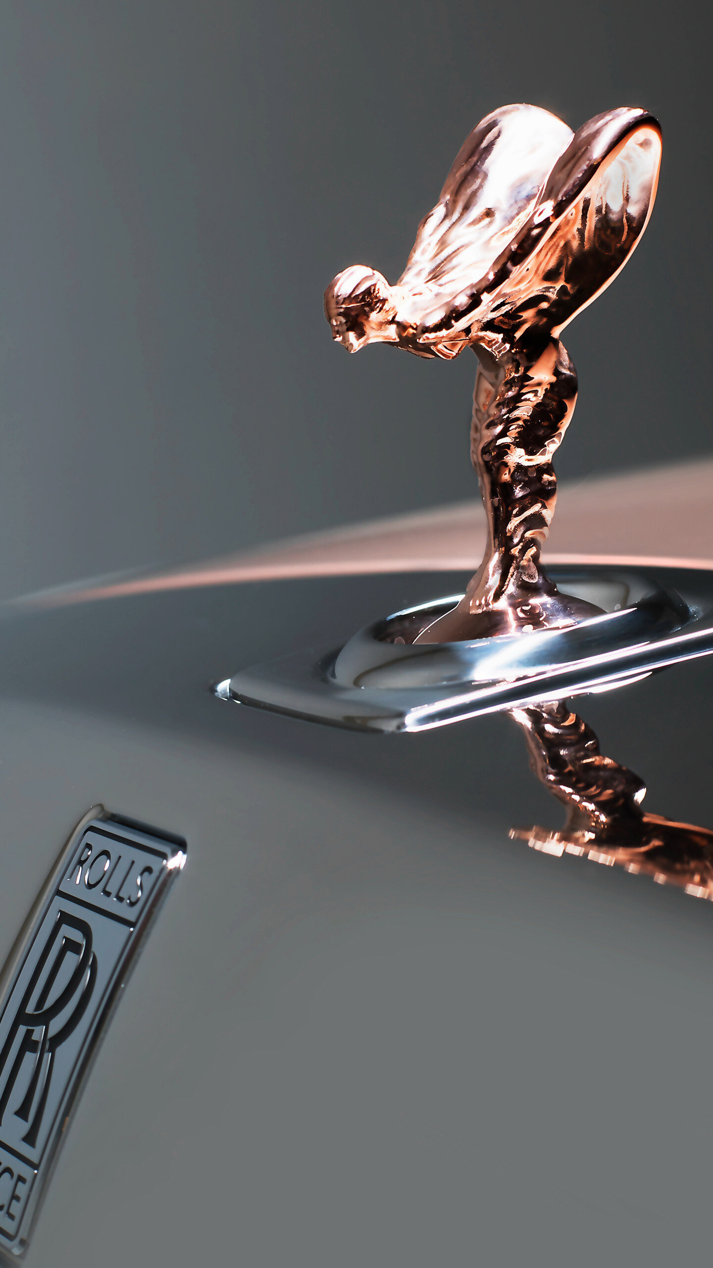 Emblem, Rolls-Royce Wallpaper, 1440x2560 HD Phone