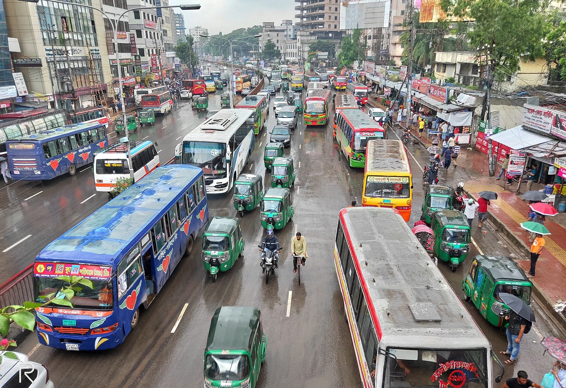 Dhaka, Bangladesh, Low emissions analysis platform, 1920x1320 HD Desktop