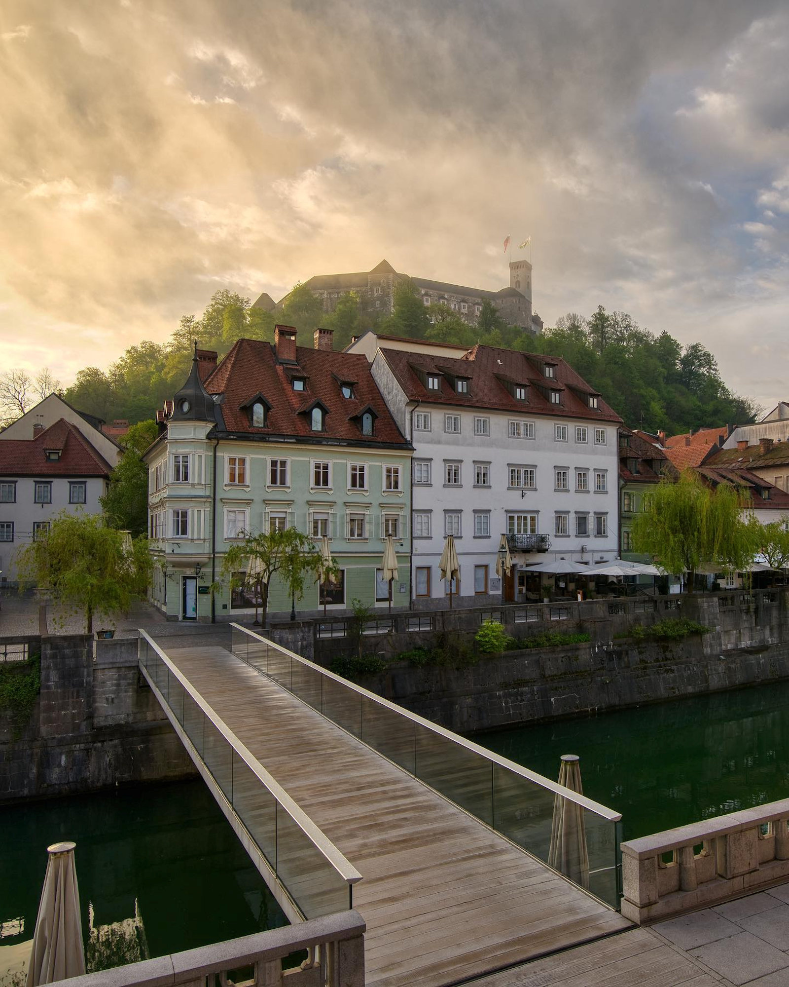 Ljubljana, Spring in Slovenia, Capital city, Travel Slovenia, 1600x2000 HD Phone