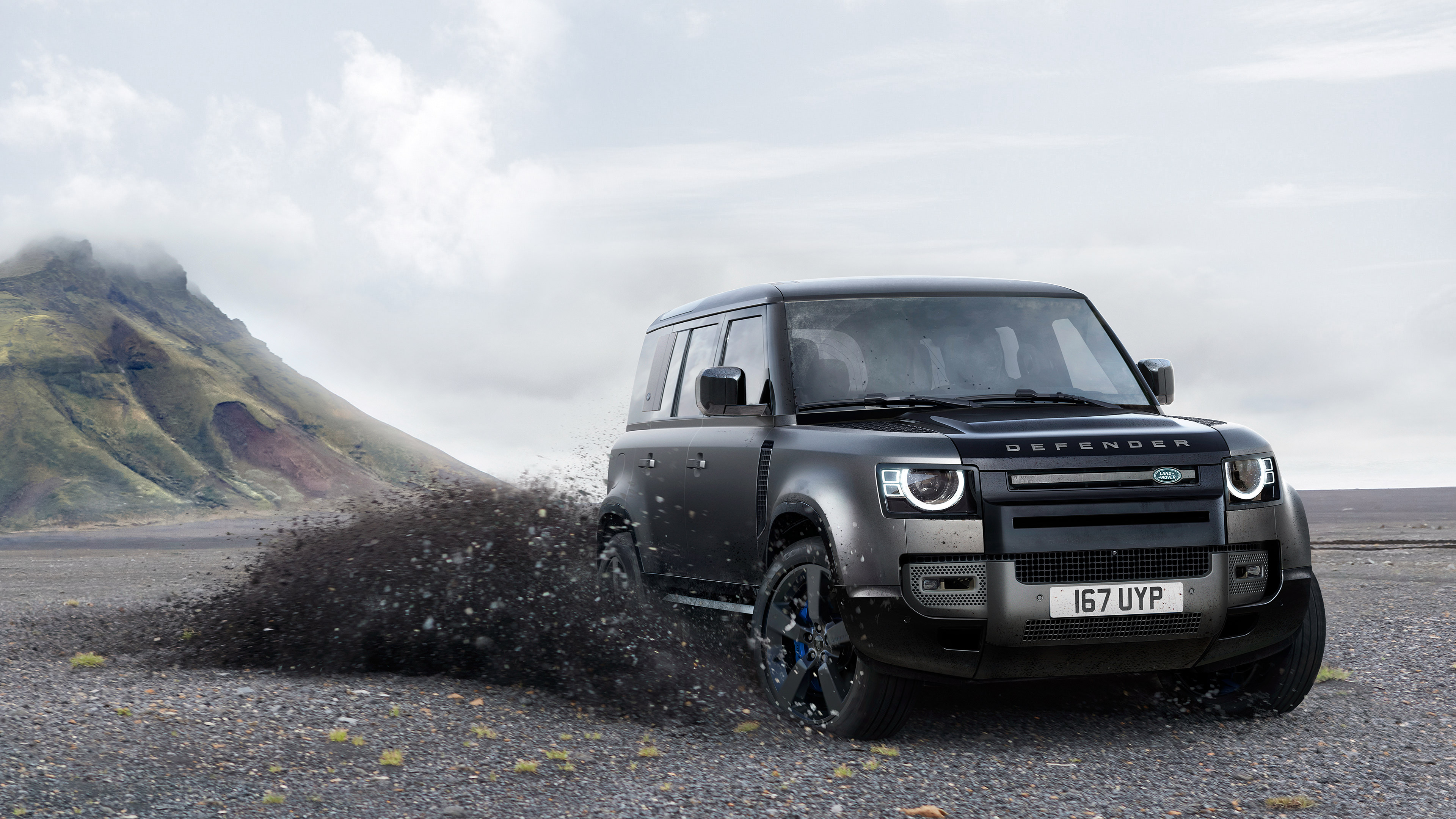 Gravel, Land Rover Defender Wallpaper, 3840x2160 4K Desktop