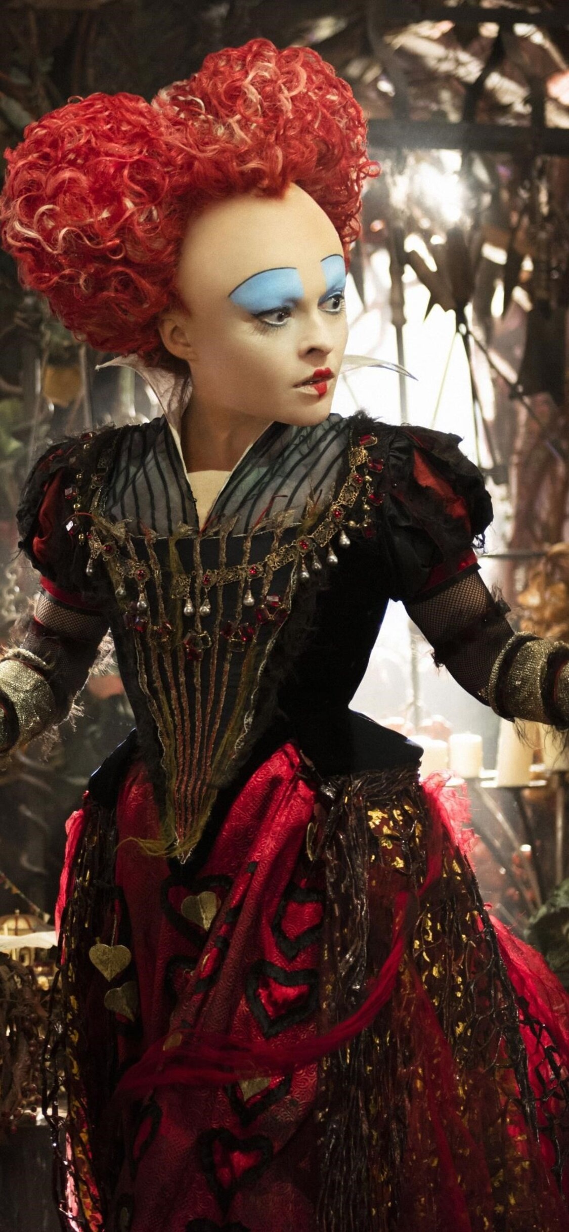 Helena Bonham Carter, Movies, Alice Through the Looking Glass, 1130x2440 HD Phone